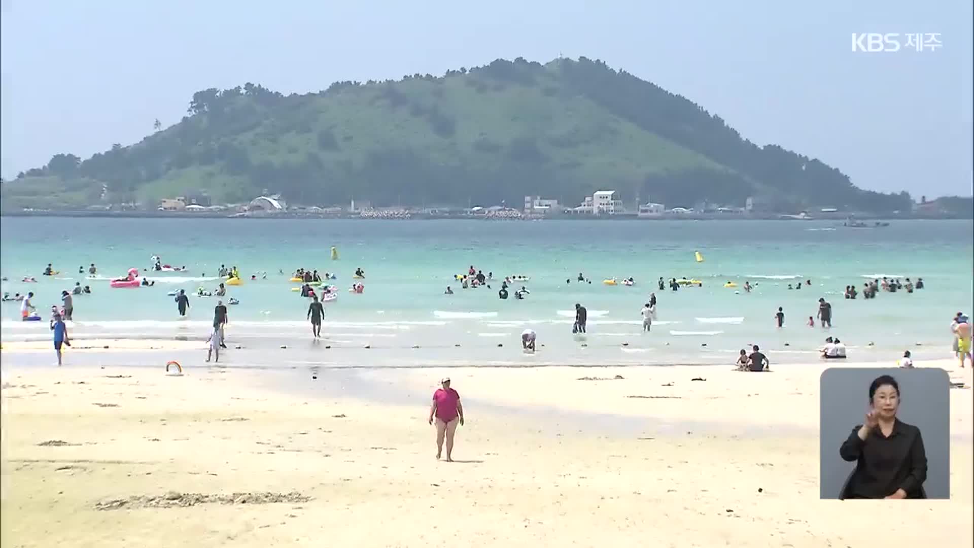 제주 고산 낮 최고 34.5도…7월 최고 기록 경신