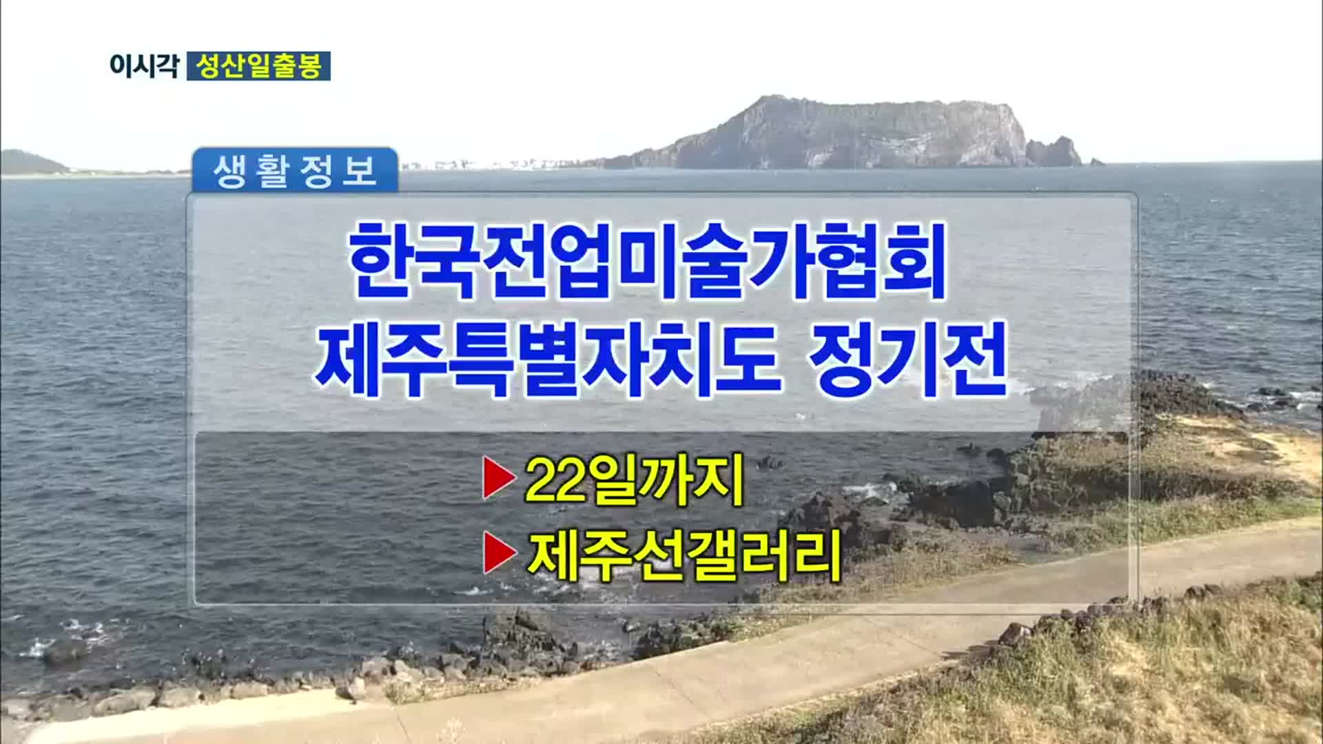 한국전업미술가협회 제주특별자치도 정기전 외