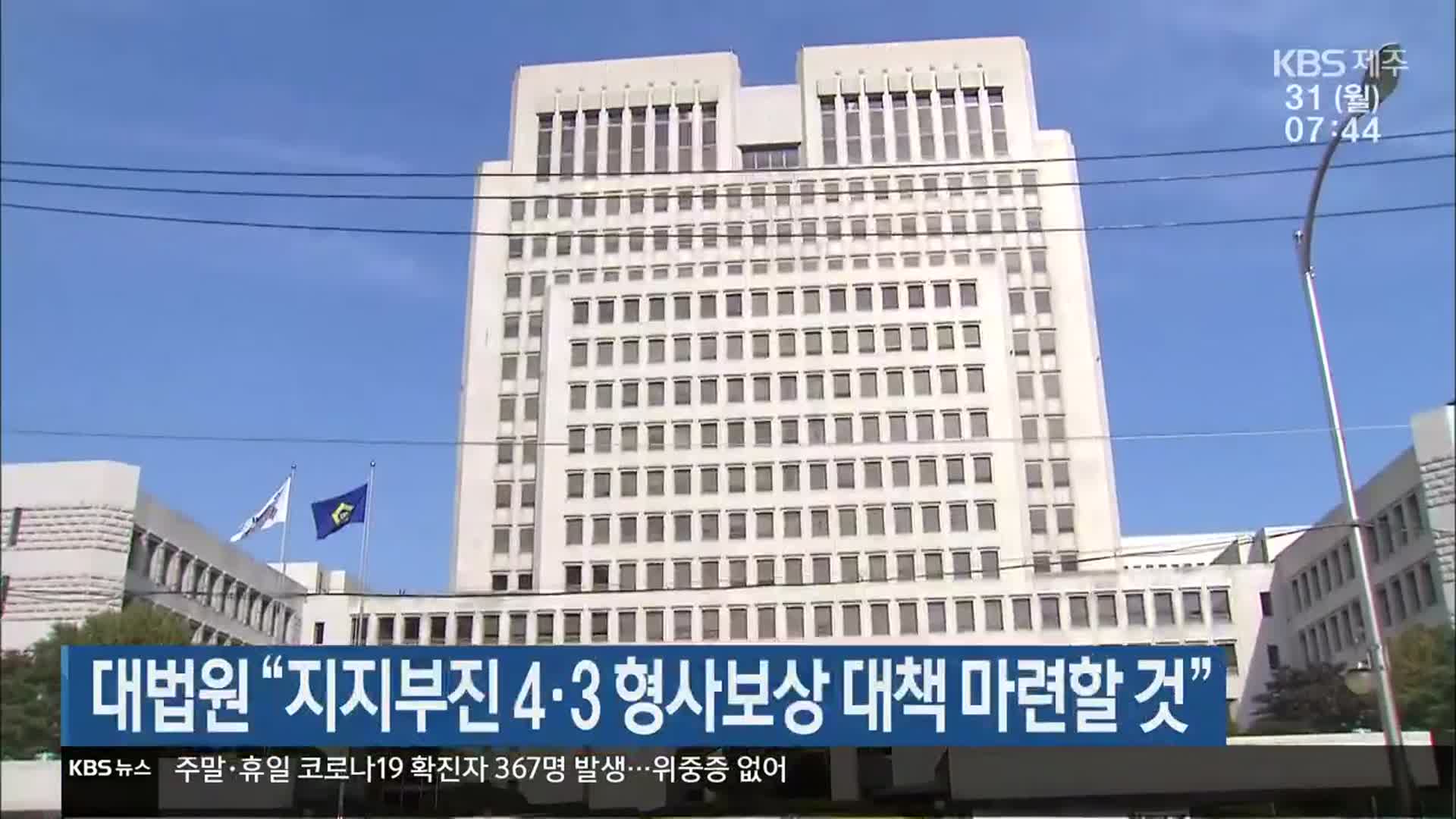 대법원 “지지부진 4·3 형사보상 대책 마련할 것”