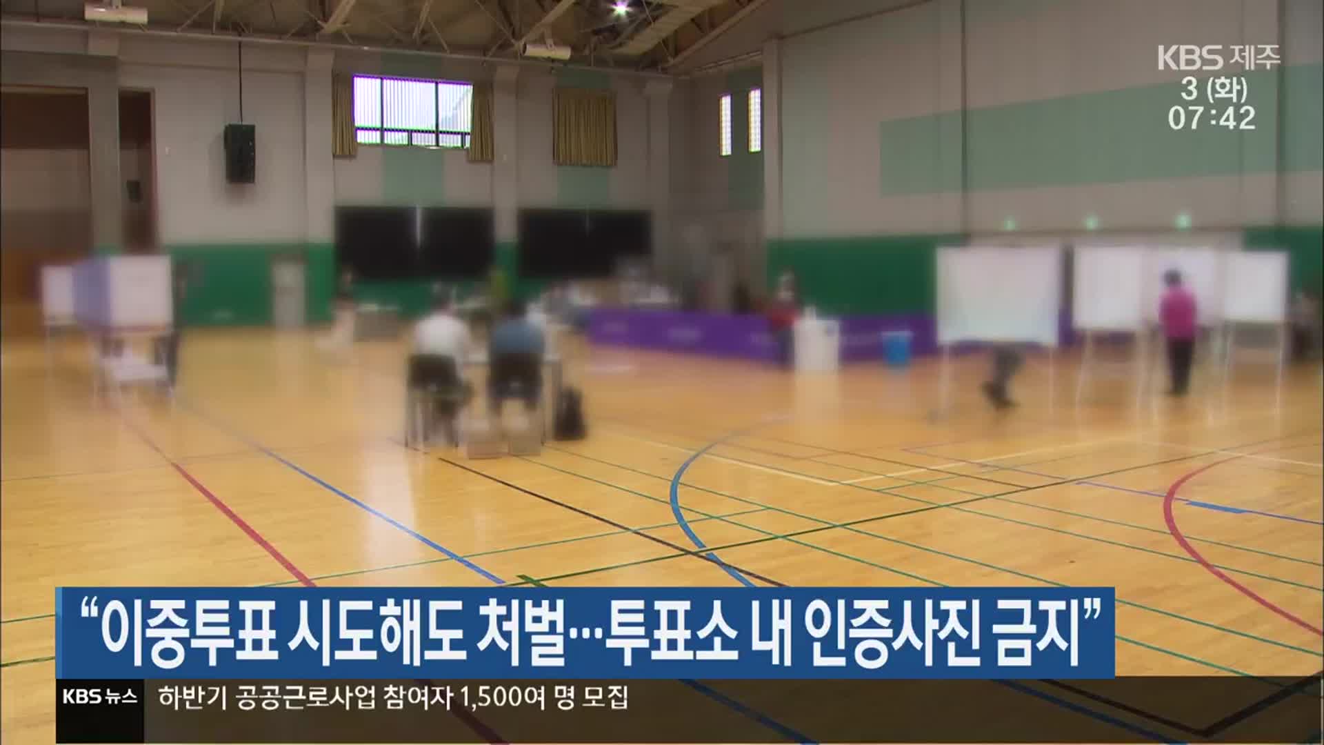 “이중투표 시도해도 처벌…투표소 내 인증사진 금지”