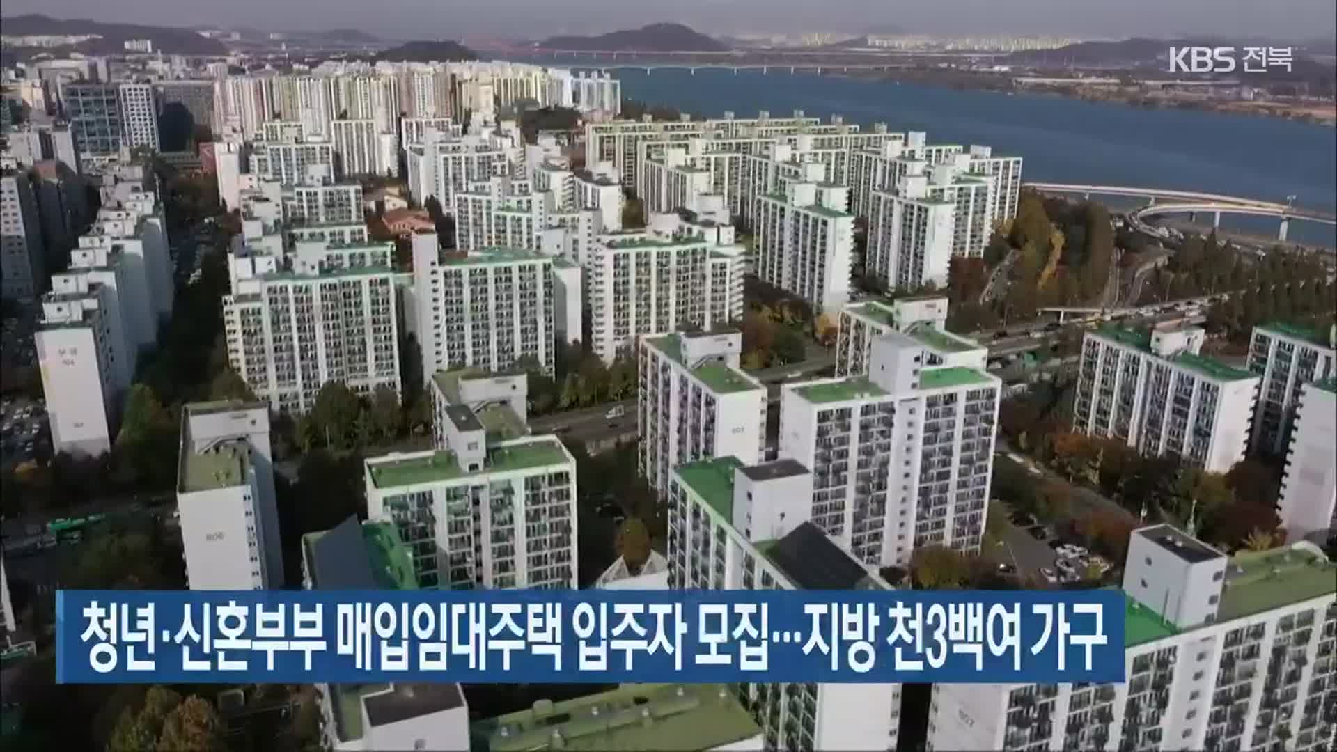 청년·신혼부부 매입임대주택 입주자 모집…지방 천3백여 가구