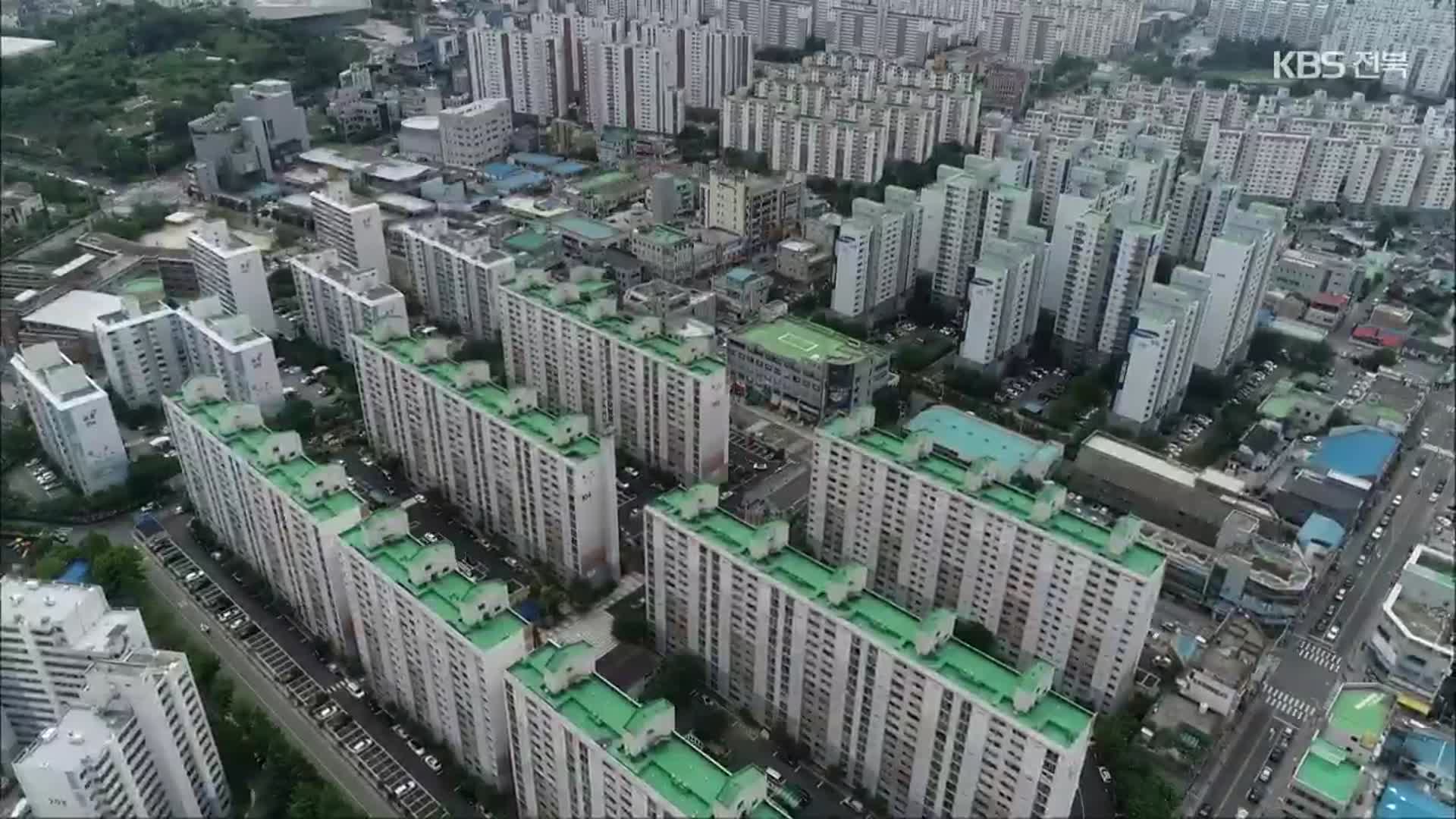 전주 조정대상 유지…군산 풍선효과 우려