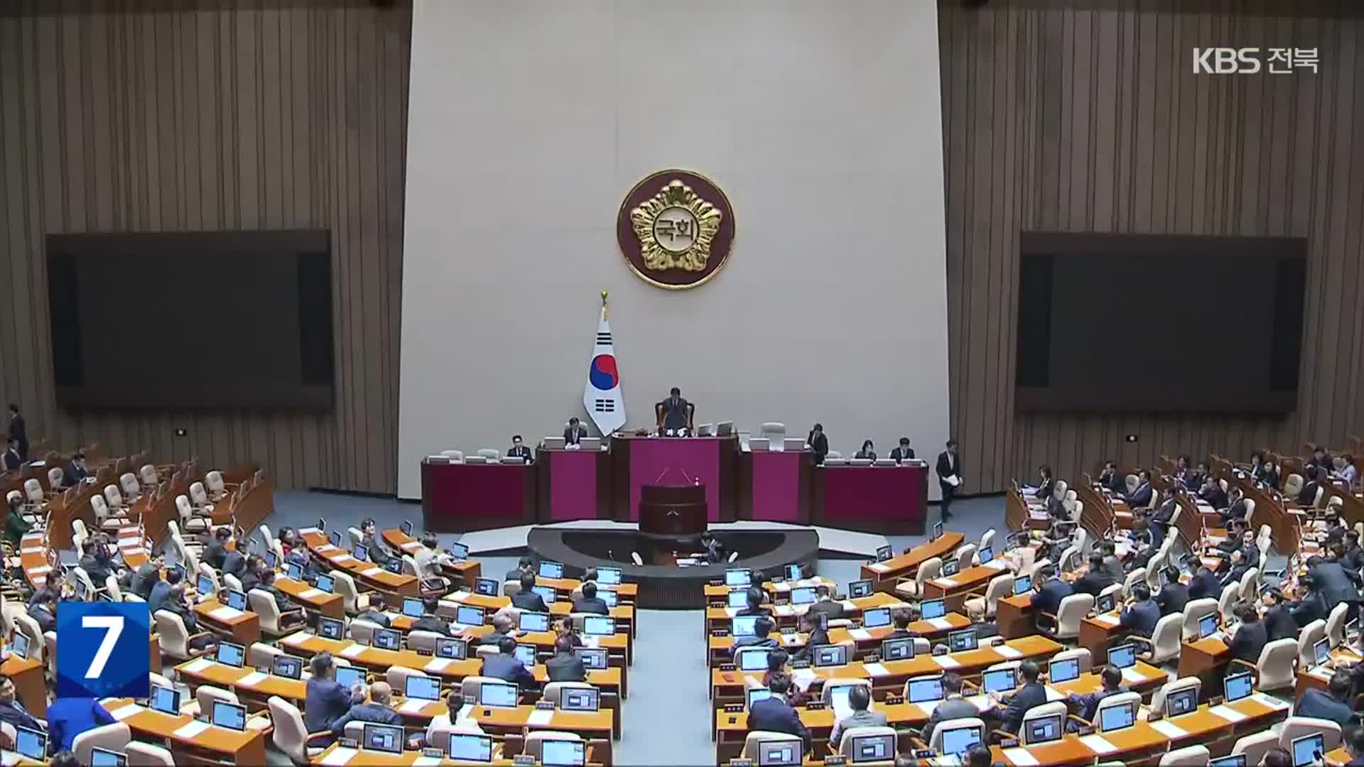 예산안 시한 또 넘기나…여야, 탄핵안 놓고 팽팽한 ‘대치’