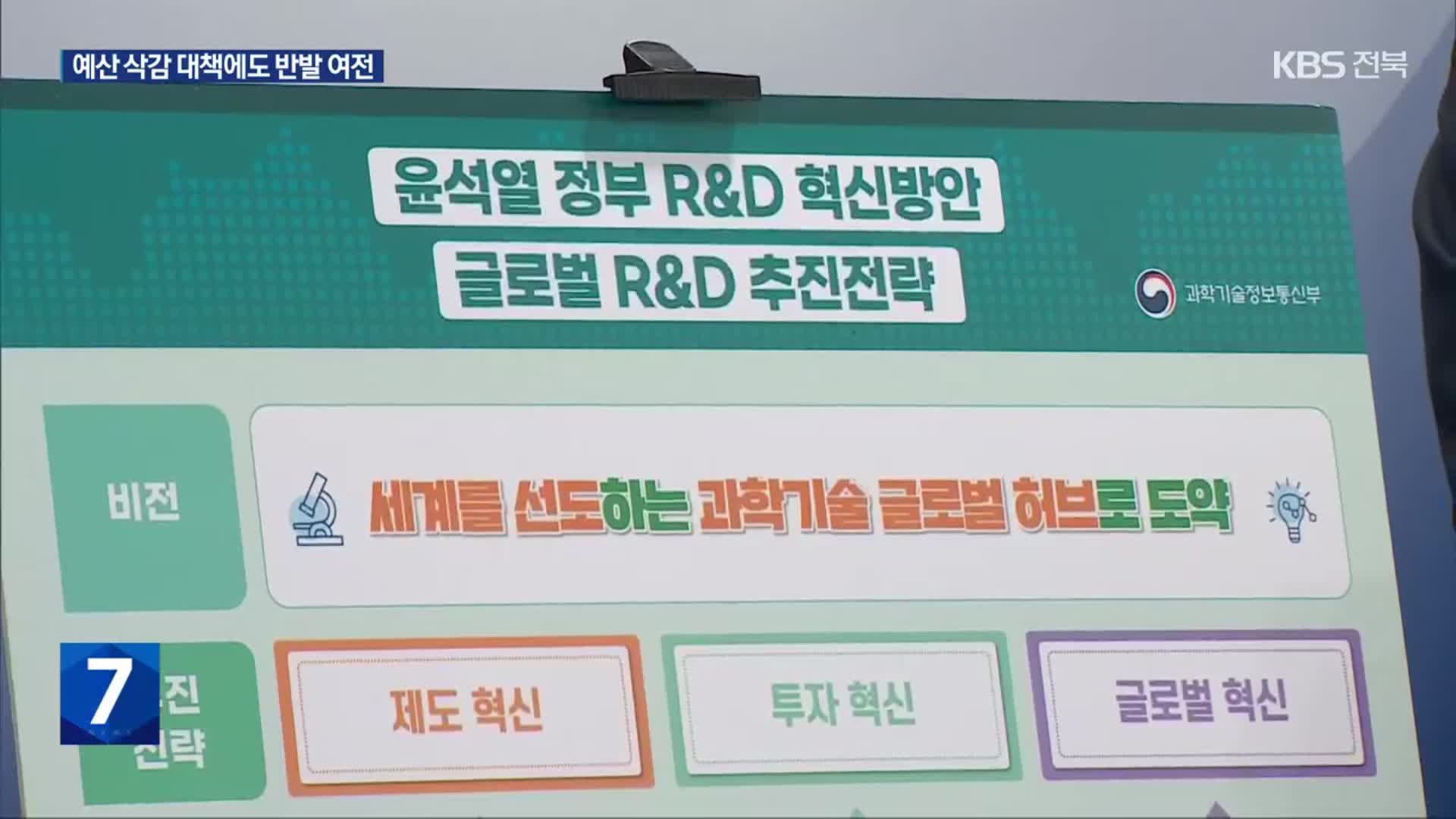 과기부, R&D 예산 후속 대책 발표…과학계 반발 여전