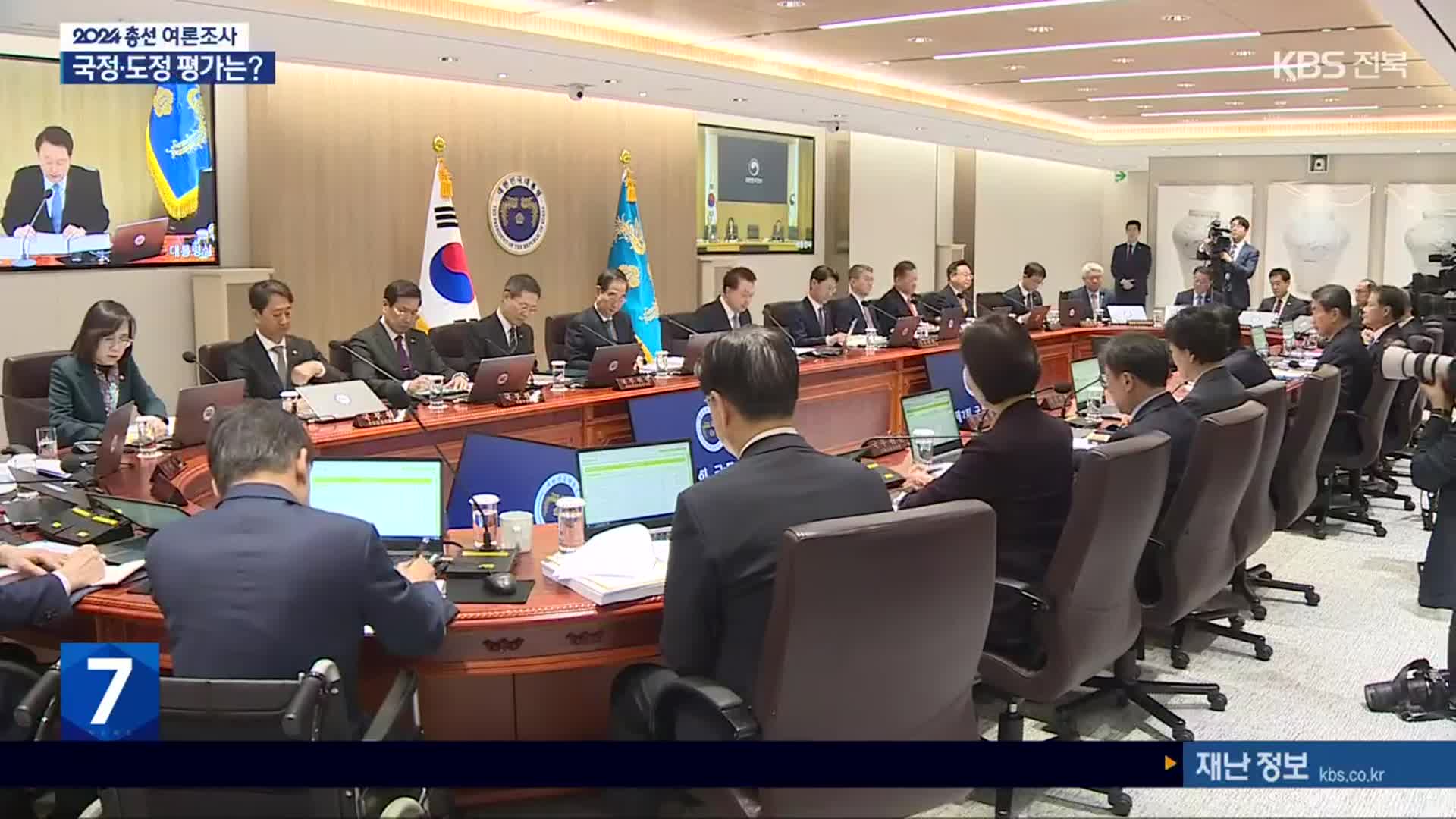 [여론조사] 전북도민 “국정 운영 부정 평가 87%”