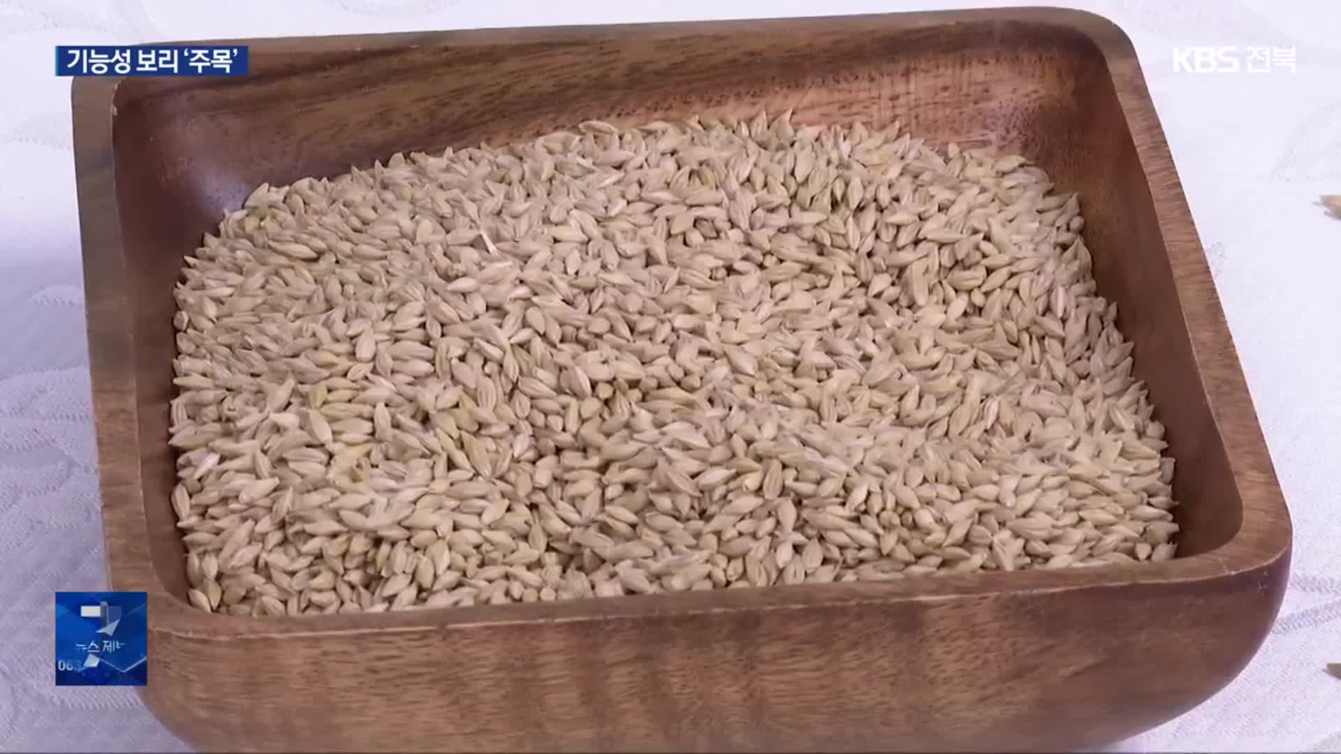 ‘기능성 보리’ 잇단 개발…곡물 소비 위축 해소될까?