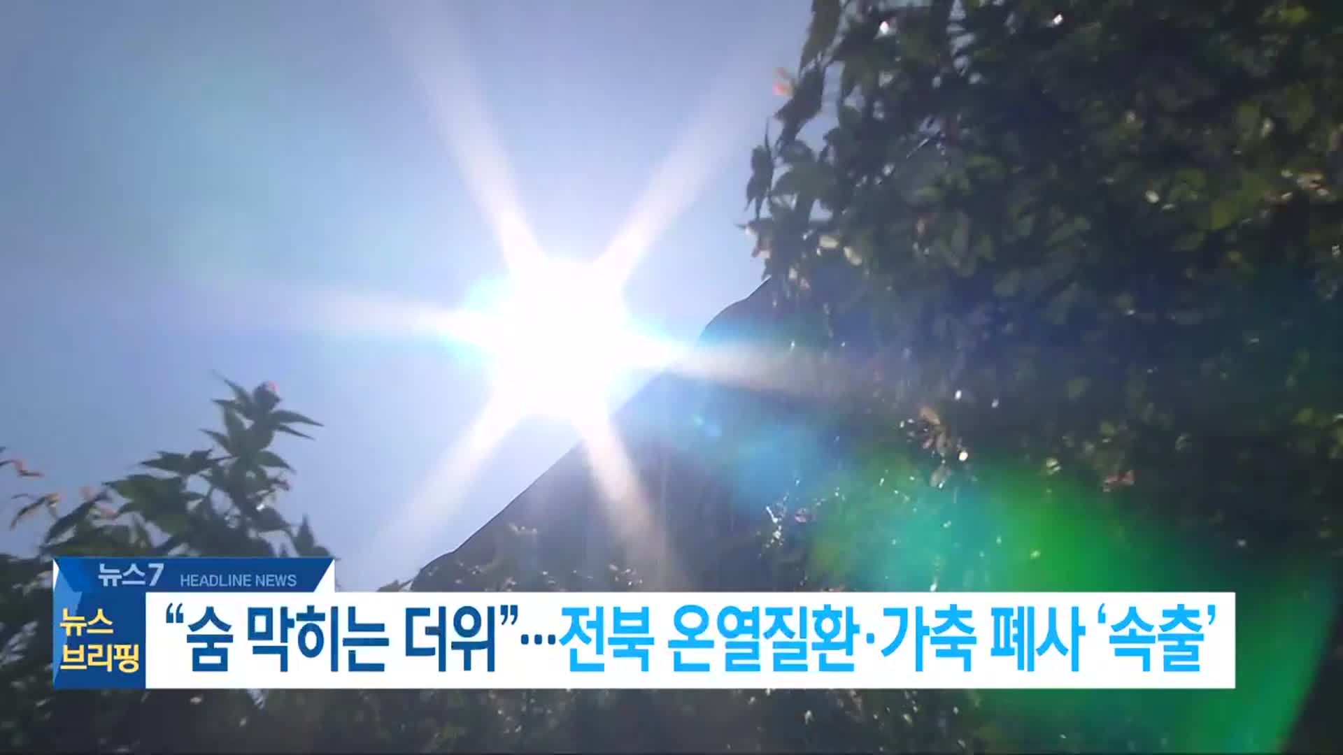 [뉴스7 전북 헤드라인]