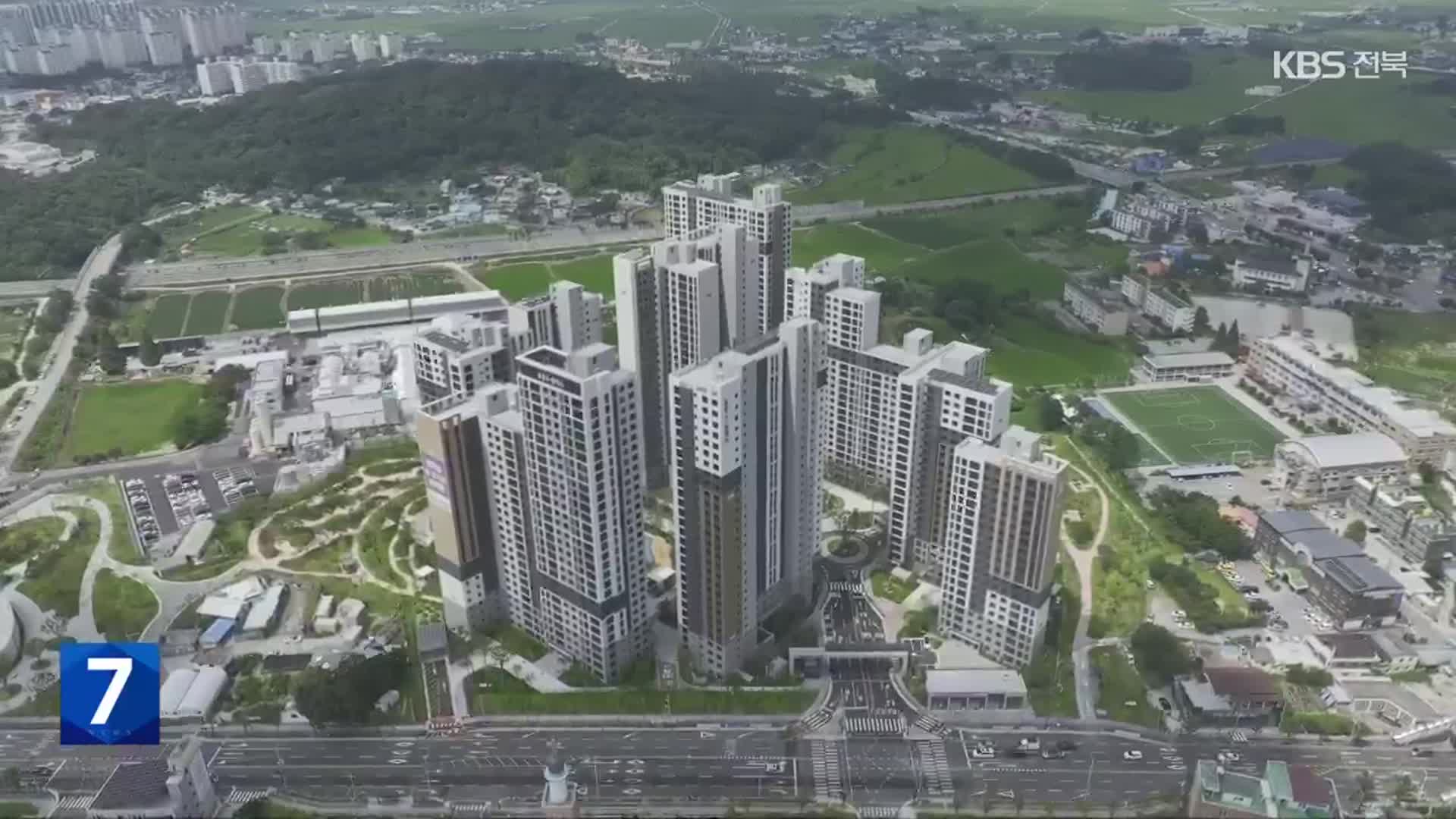 익산시, ‘세컨드홈’ 특례 포함…장기 미분양 해소되나?