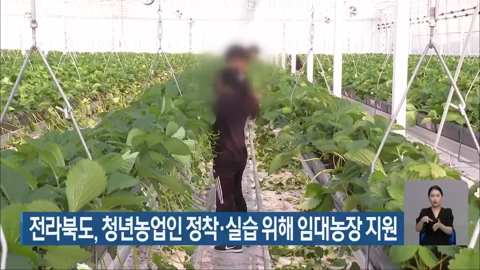 전라북도, 청년농업인 정착·실습 위해 임대농장 지원