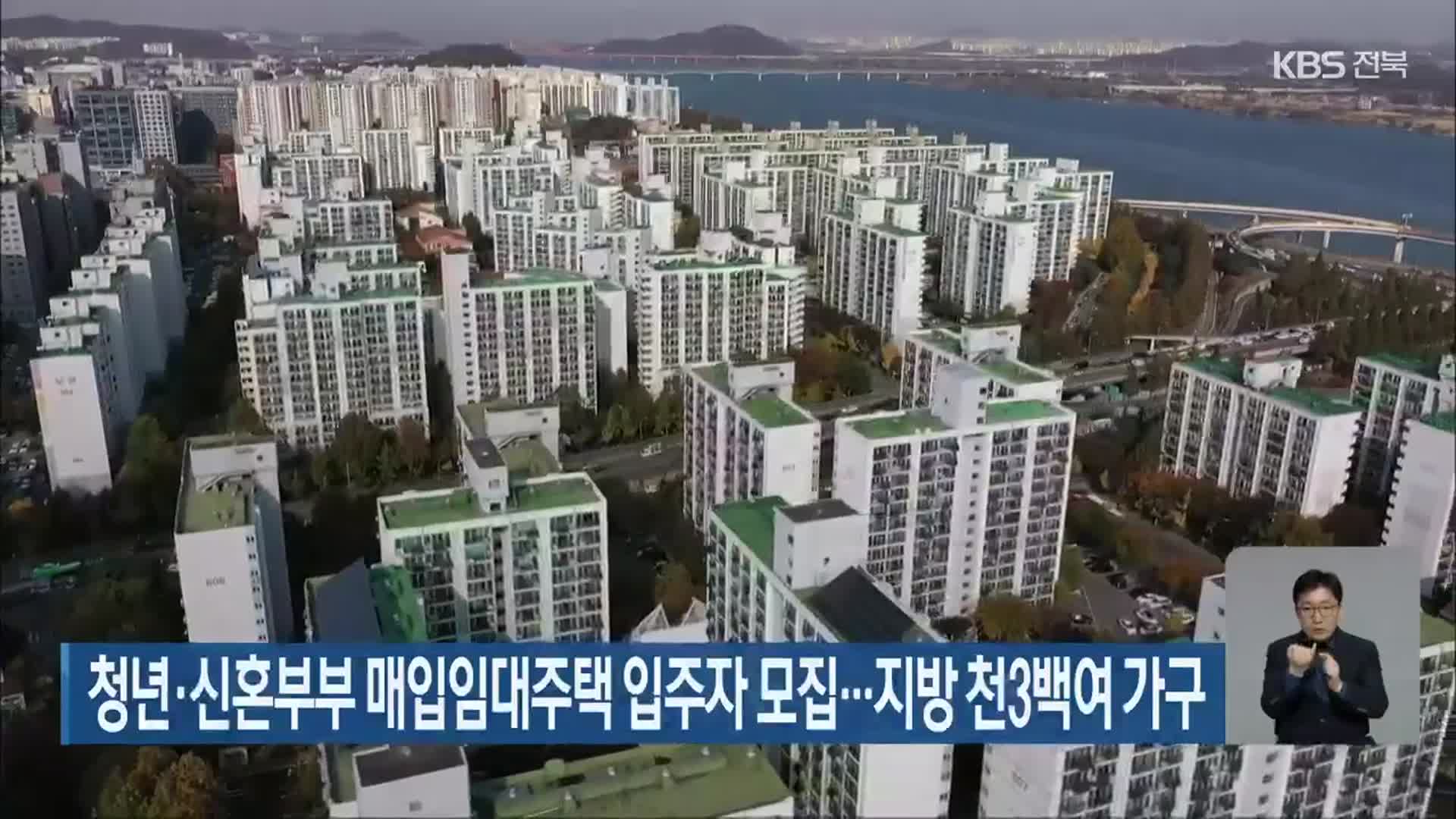 청년·신혼부부 매입임대주택 입주자 모집…지방 천3백여 가구