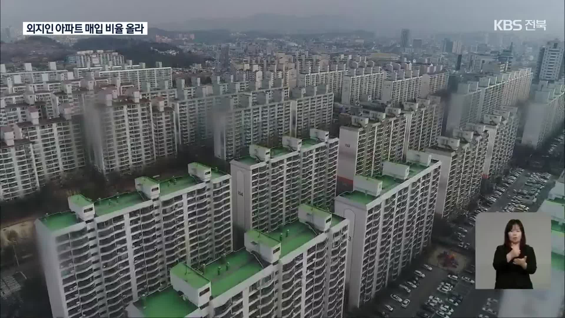 부동산 규제 완화 기대감에…외지인 아파트 매입 ‘꿈틀’