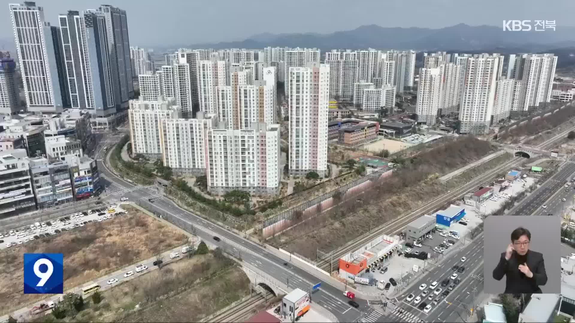 전주 에코시티 공공용지 방치…공공기관 유치는 언제