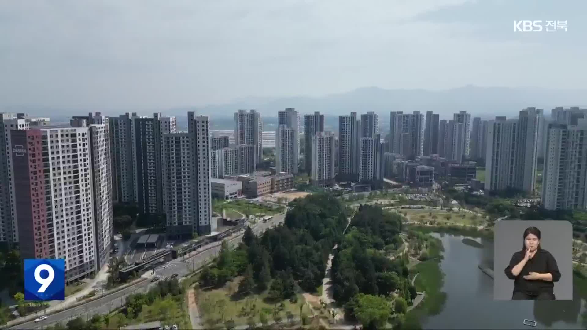 초강력 대출 규제 한 달…전북 부동산 시장은 보합세