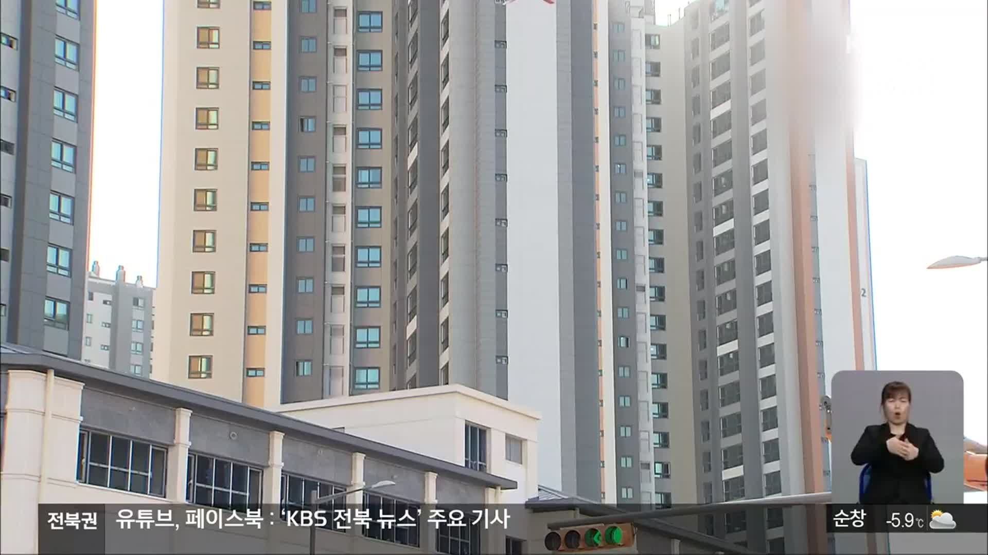 “아파트 투기 좌시 안 한다”…전주시-경찰 합동 조사
