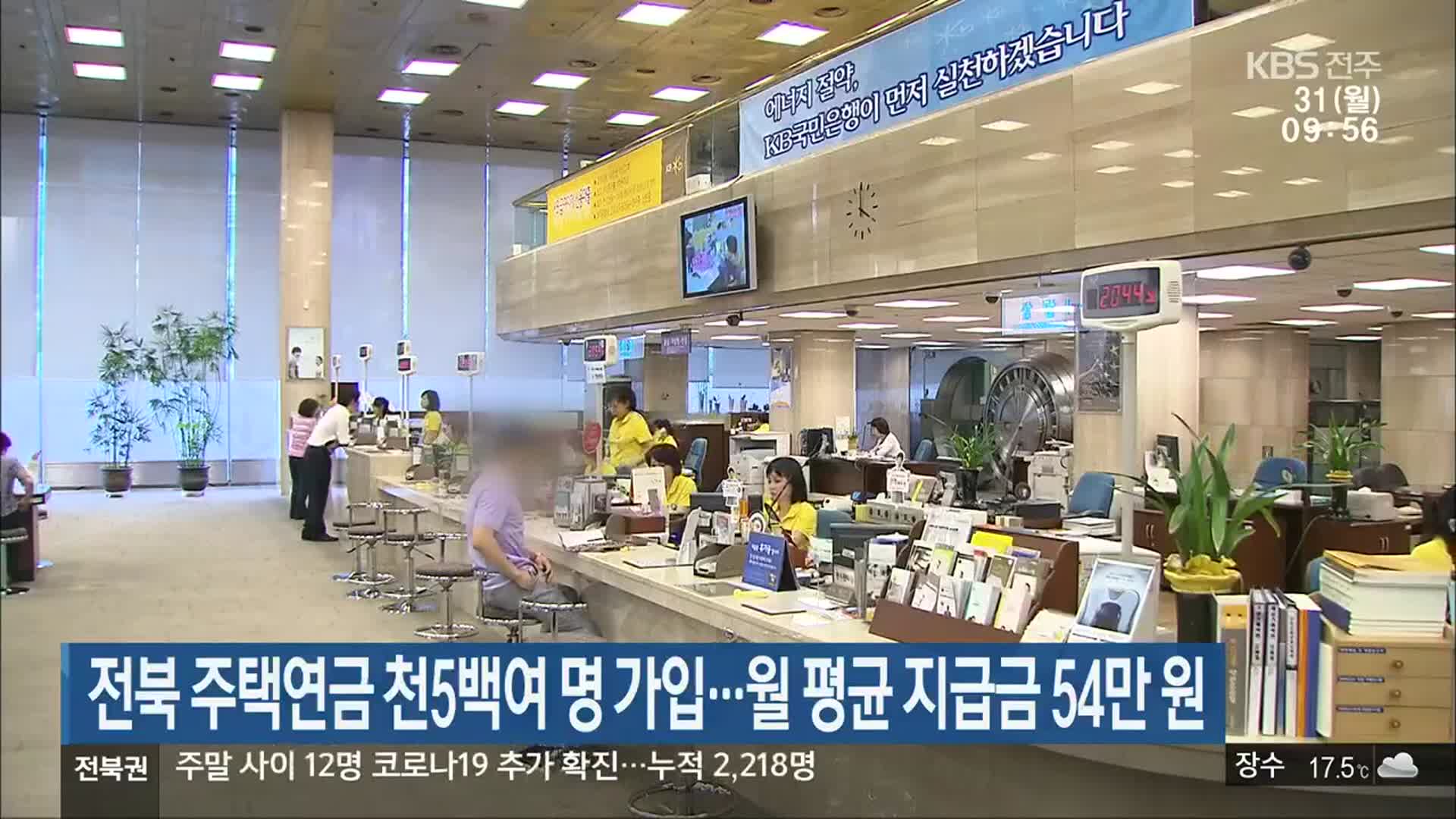 전북 주택연금 천5백여 명 가입…월 평균 지급금 54만 원