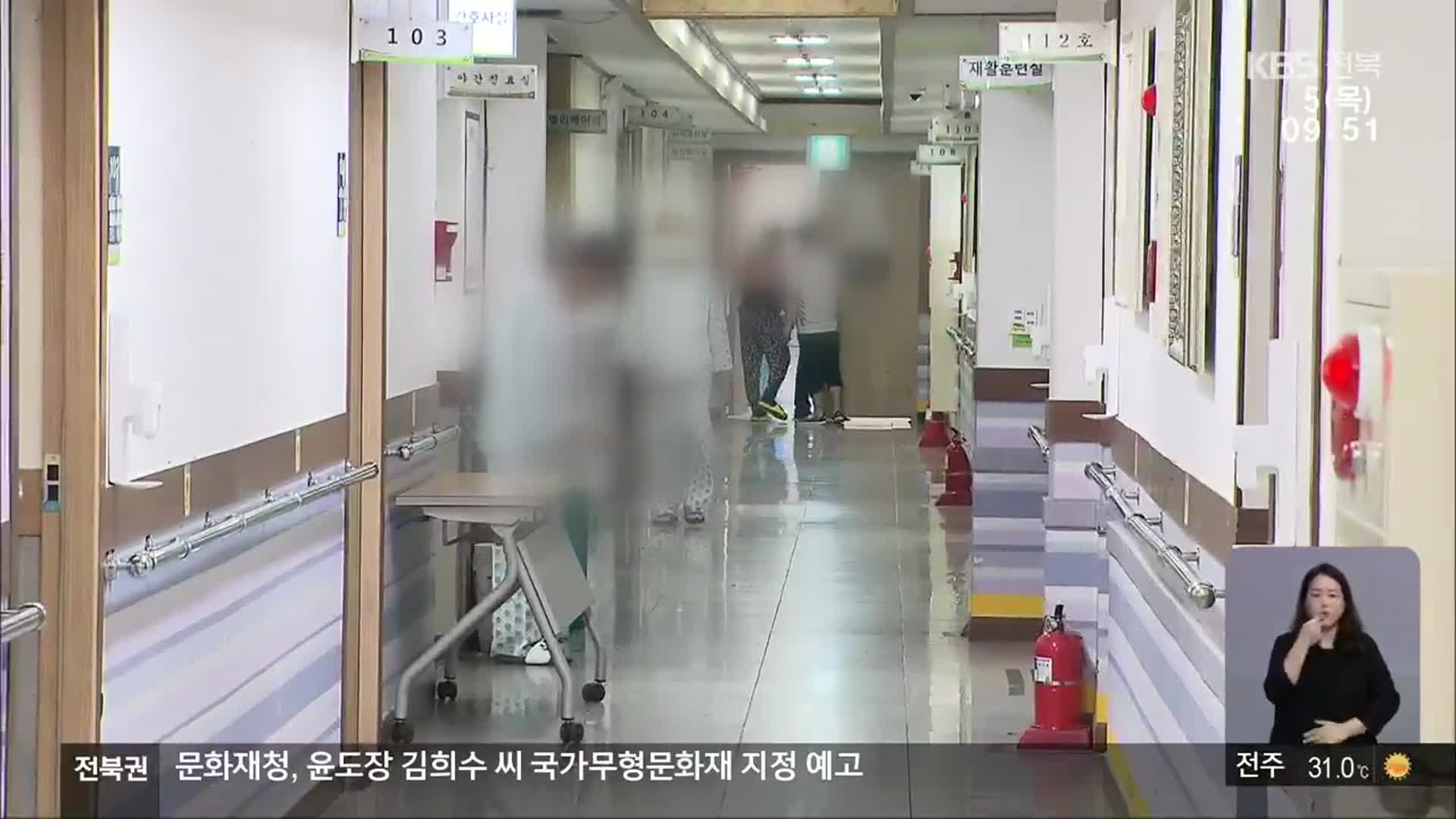 환자 간 성폭행…경찰·전라북도 조사 착수