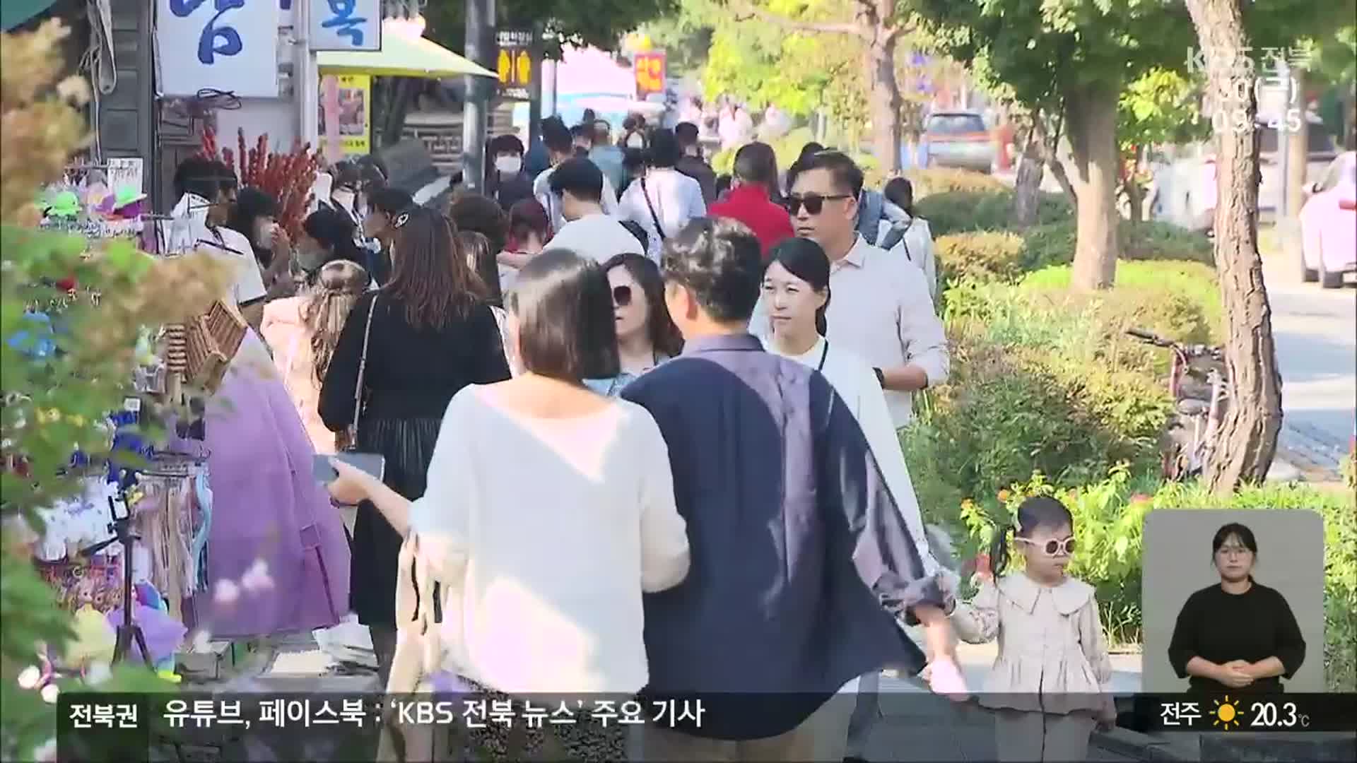 ‘전북 관광’ 다시 활기…“‘방문경제’로 인구감소 상쇄”