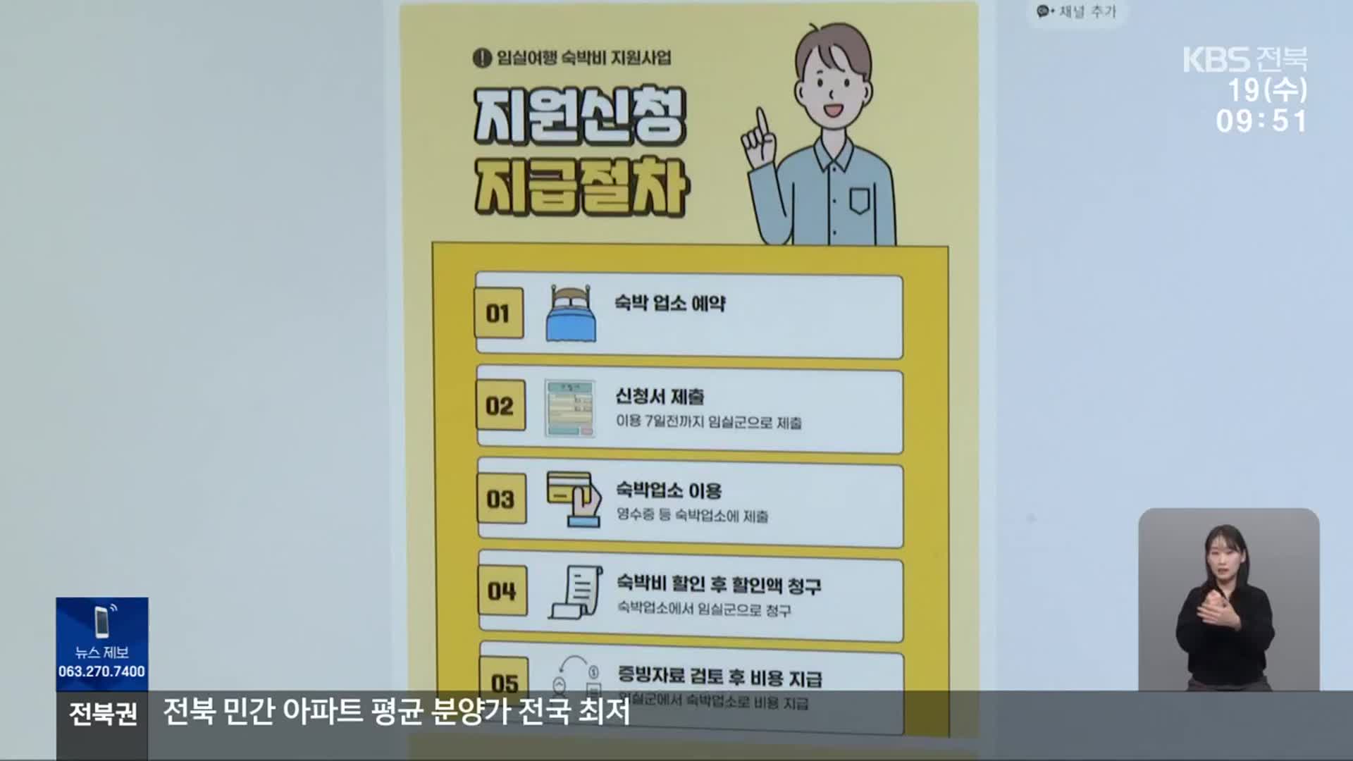 [전북의 창] ‘임실 방문의 해’…관광객 숙박비 30% 지원