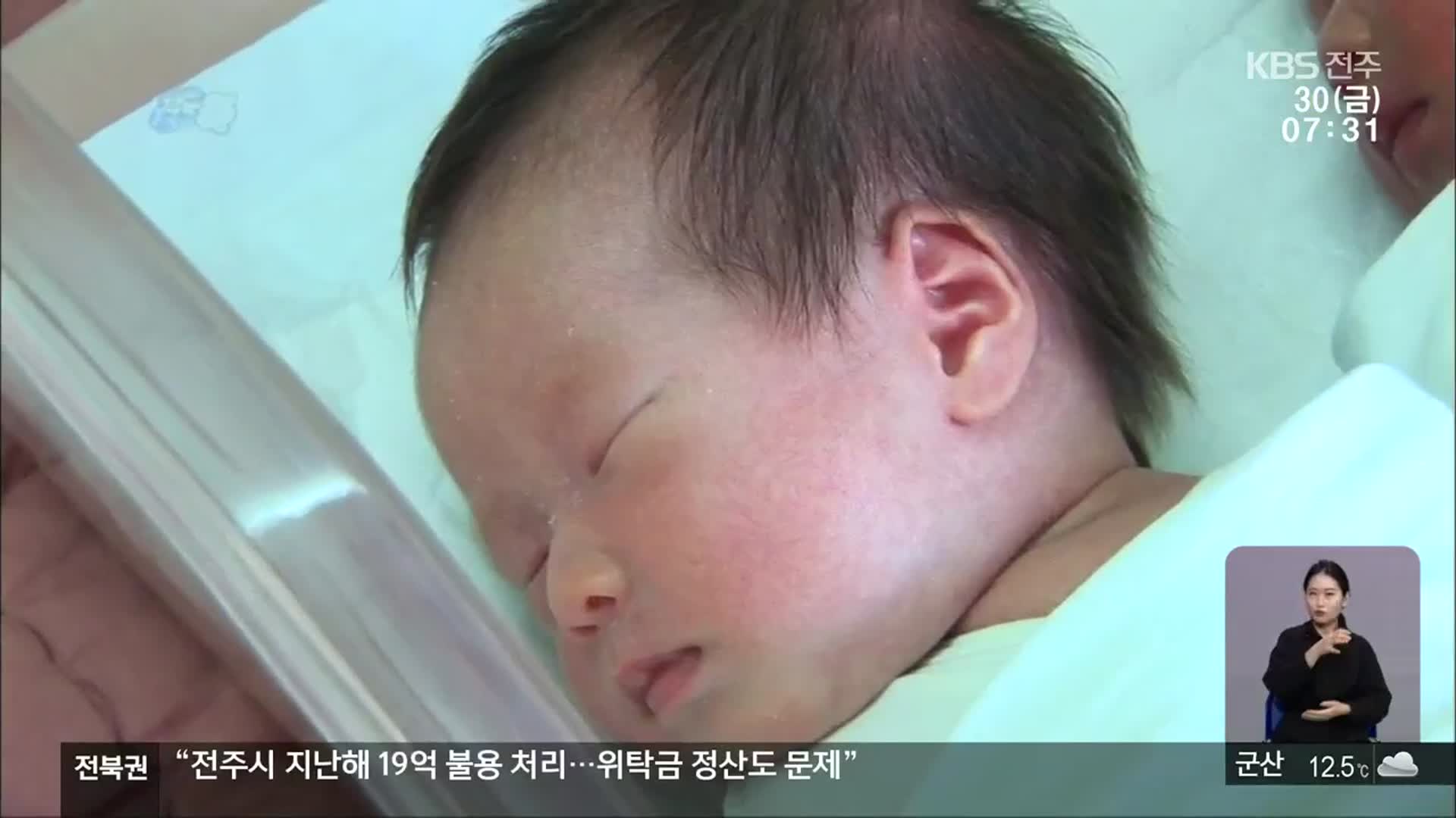 ‘180만 붕괴’ 전북…출산 대책, 실효성 있나?