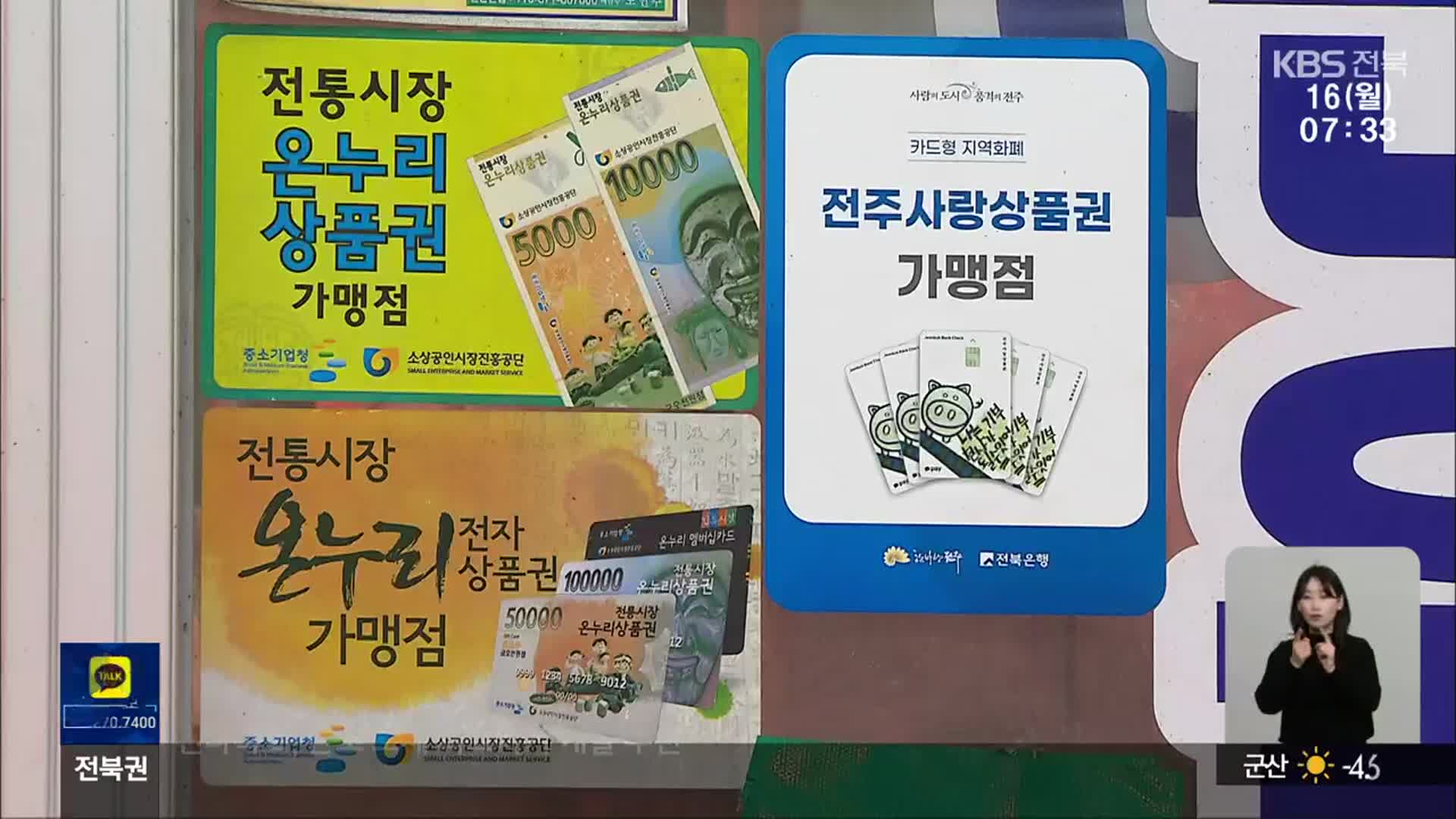 ‘반쪽 회생’ 지역사랑상품권…자체 예산으로 유지