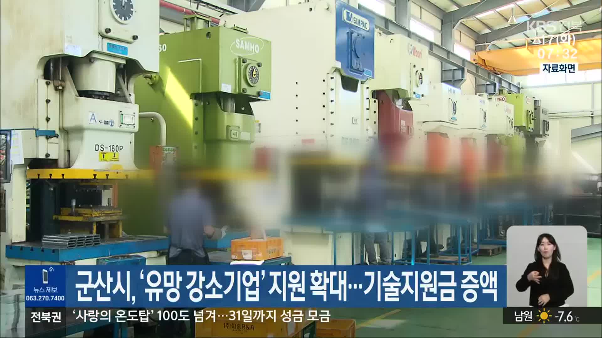 군산시, ‘유망 강소기업’ 지원 확대…기술지원금 증액