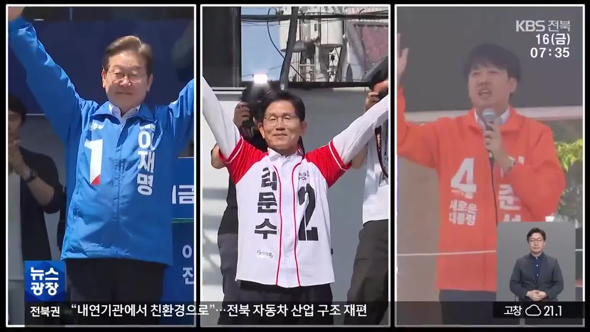 조용한 조기 대선…지역 정책 실종 우려