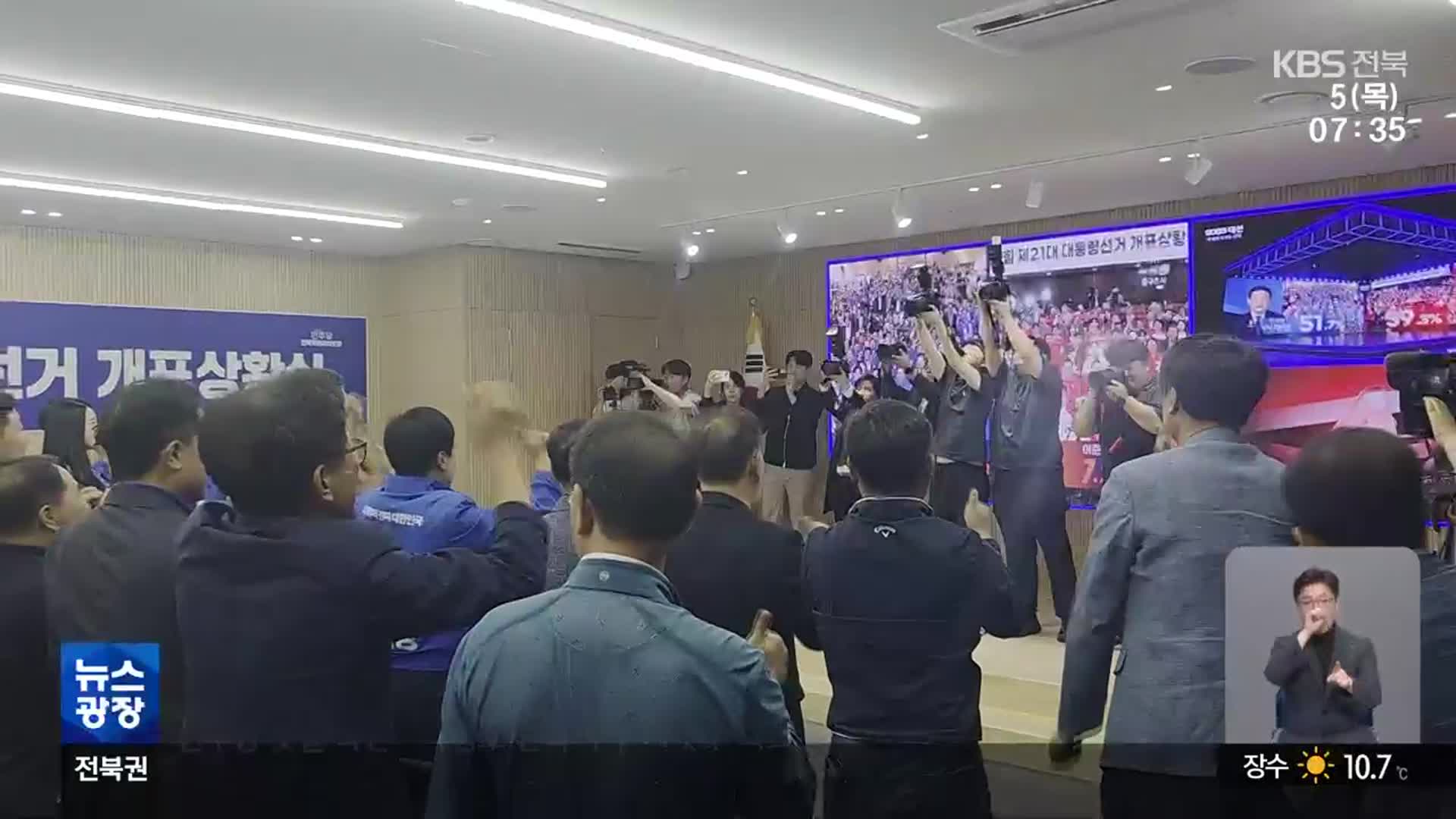 민주 “전북 공약 국정 반영 총력”…국힘 “대선 승복하고 협력”