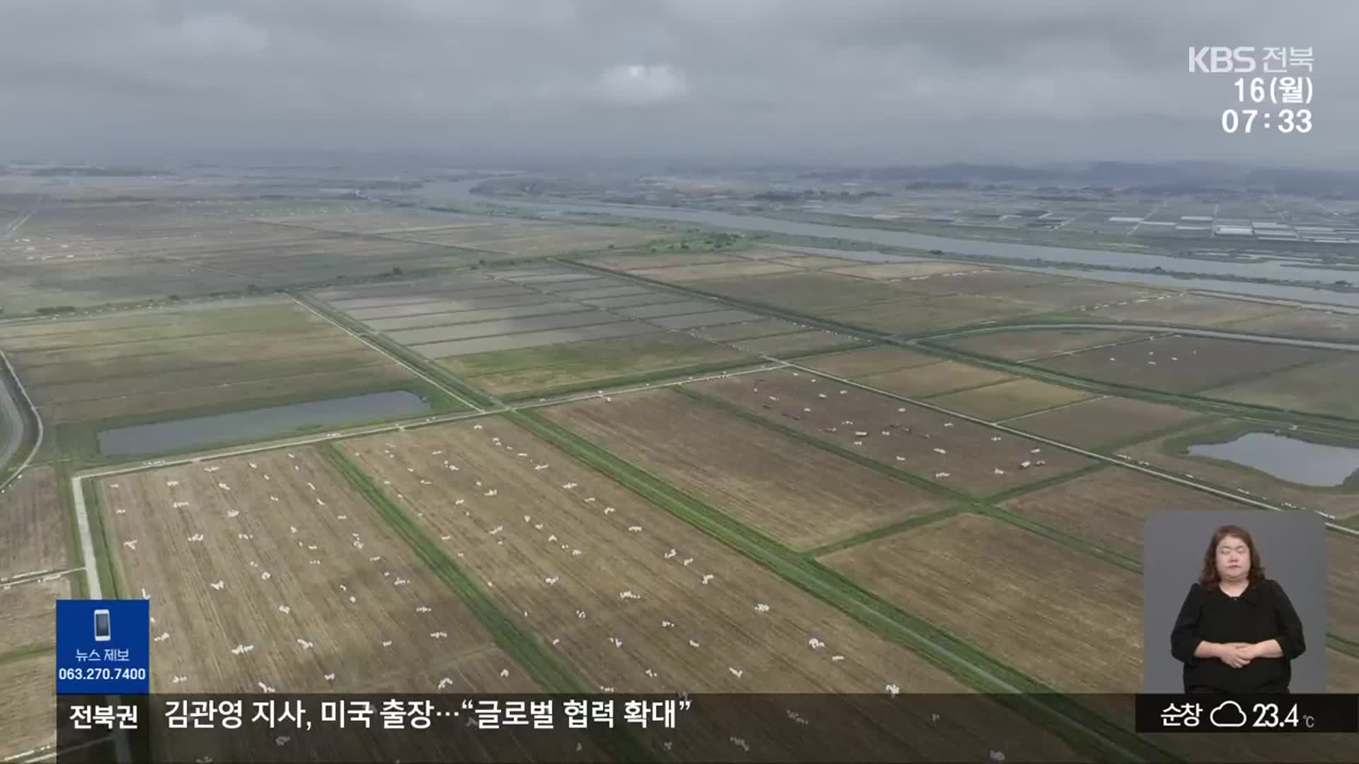 새만금에 퇴비 허용 논란…수질 오염?