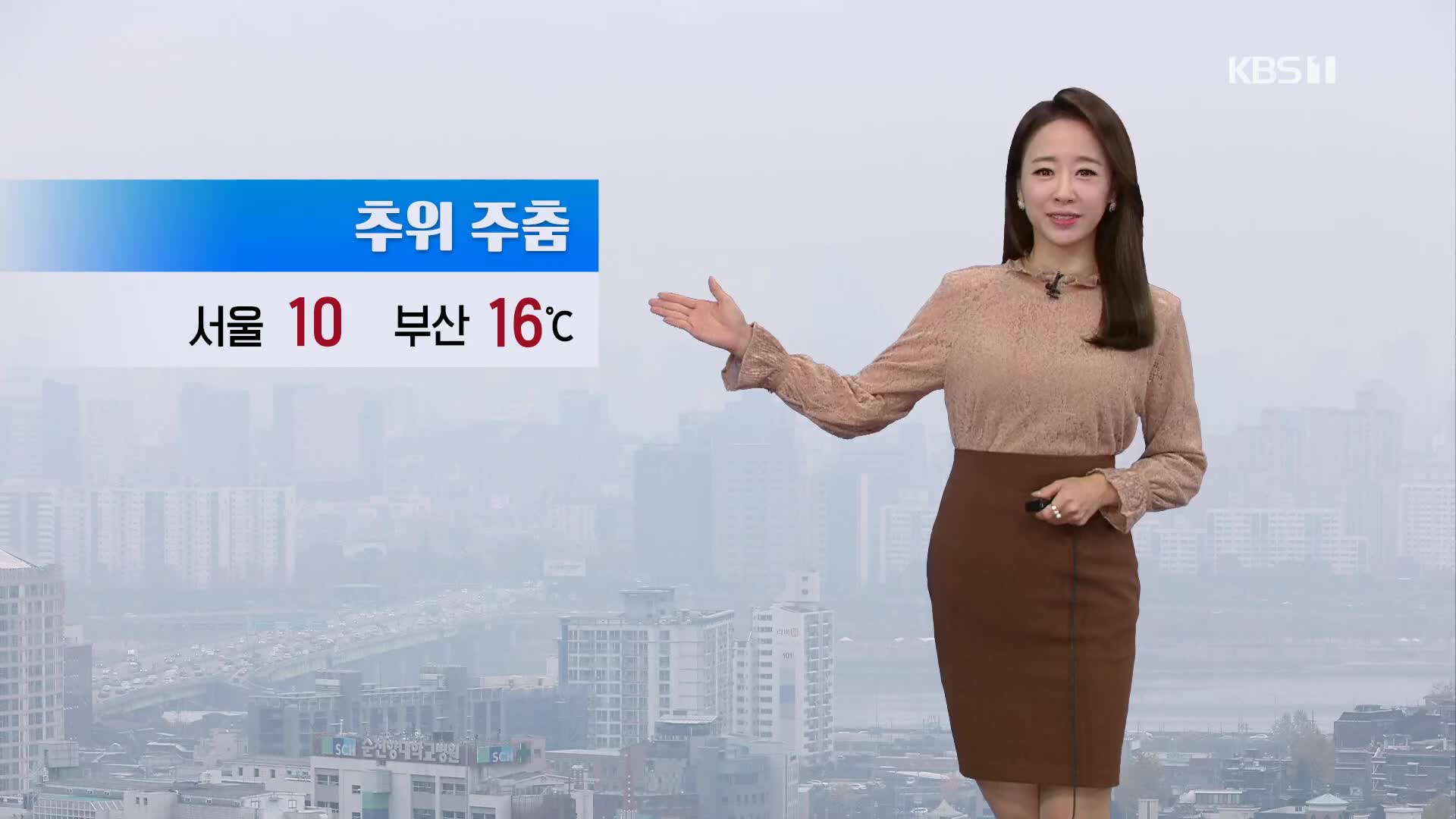 [날씨] 미세먼지 ‘나쁨’…내일 다시 추워져