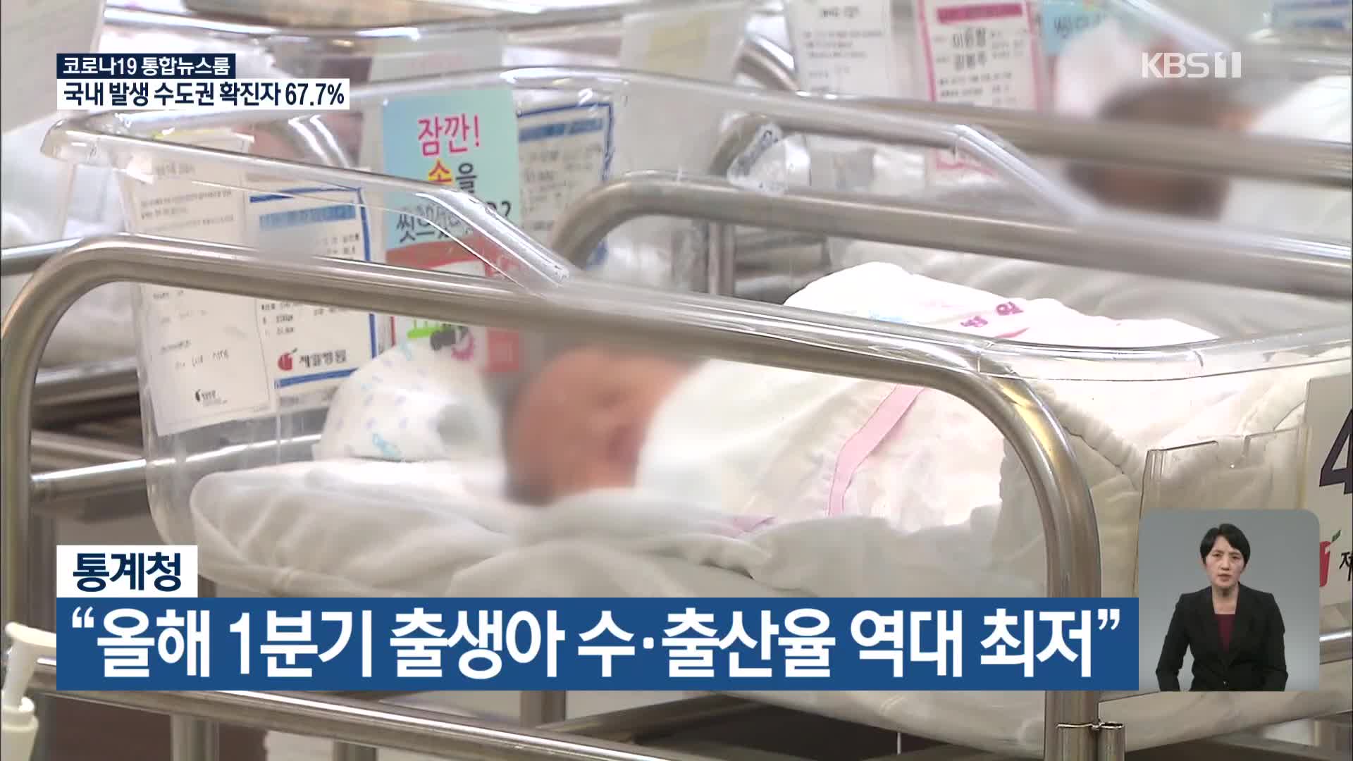 통계청 “올해 1분기 출생아 수·출산율 역대 최저”