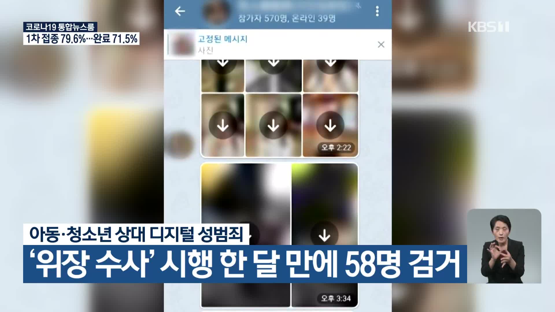 아동·청소년 상대 디지털 성범죄, ‘위장 수사’ 시행 한 달 만에 58명 검거