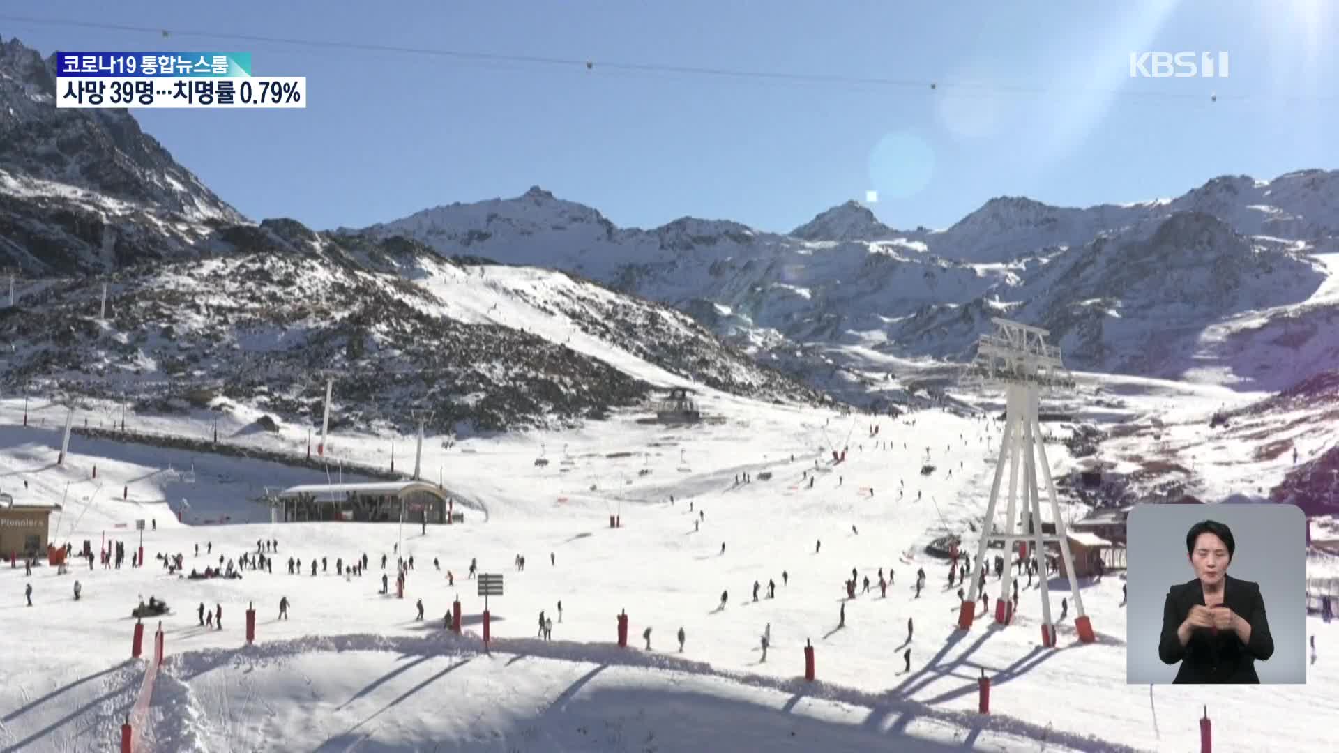 프랑스, 코로나19 이후 20개월 만에 스키장 재개장