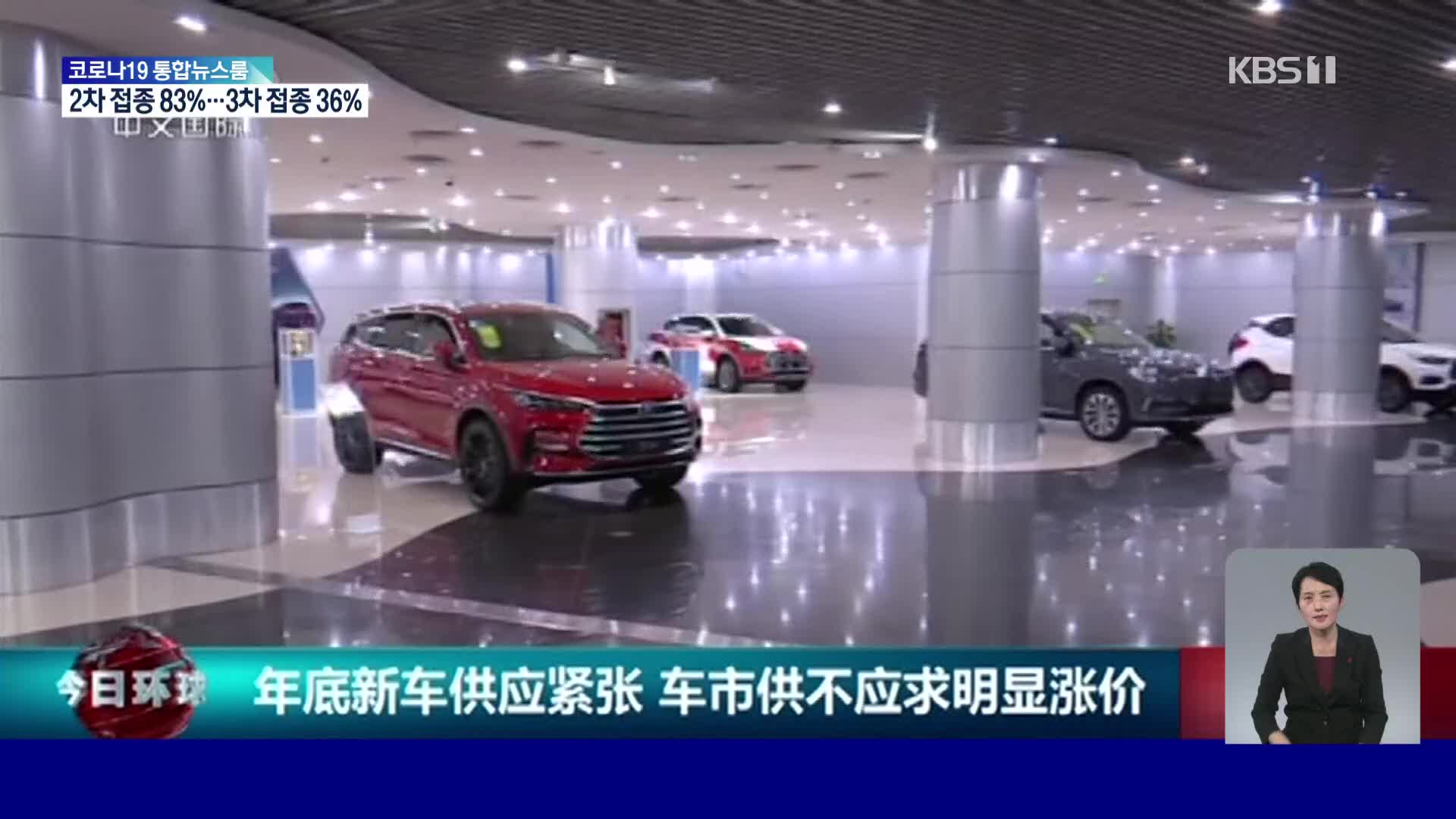 중국, 공급 부족 틈타 가격 올리는 자동차 판매 대리점