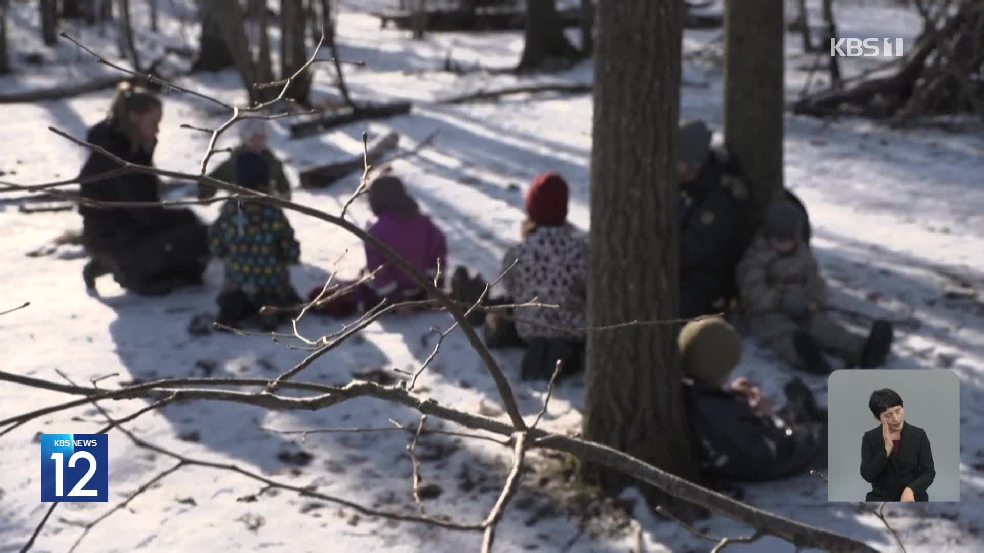 덴마크, 숲에서 놀며 배우는 유치원 인기