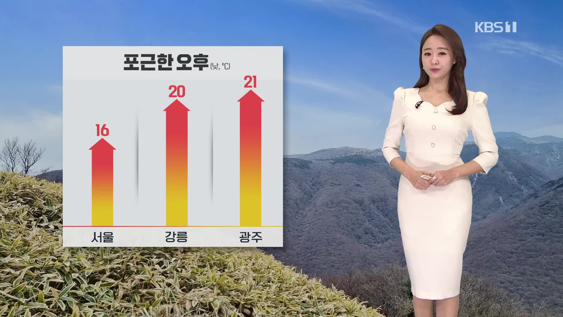 [오후날씨 꿀팁] 중부·전북 미세먼지 농도 높아요