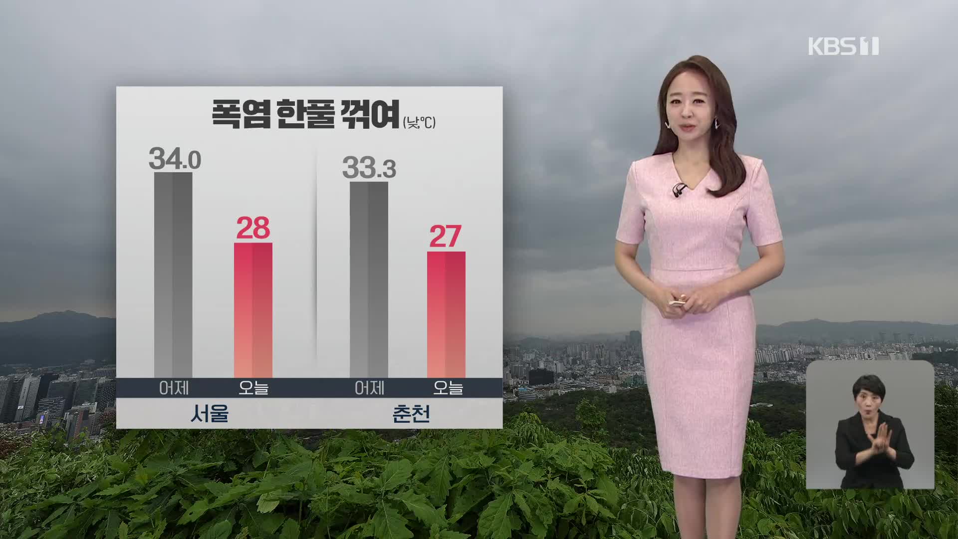 [오후날씨 꿀팁] 내일까지 전국 비…10~70mm