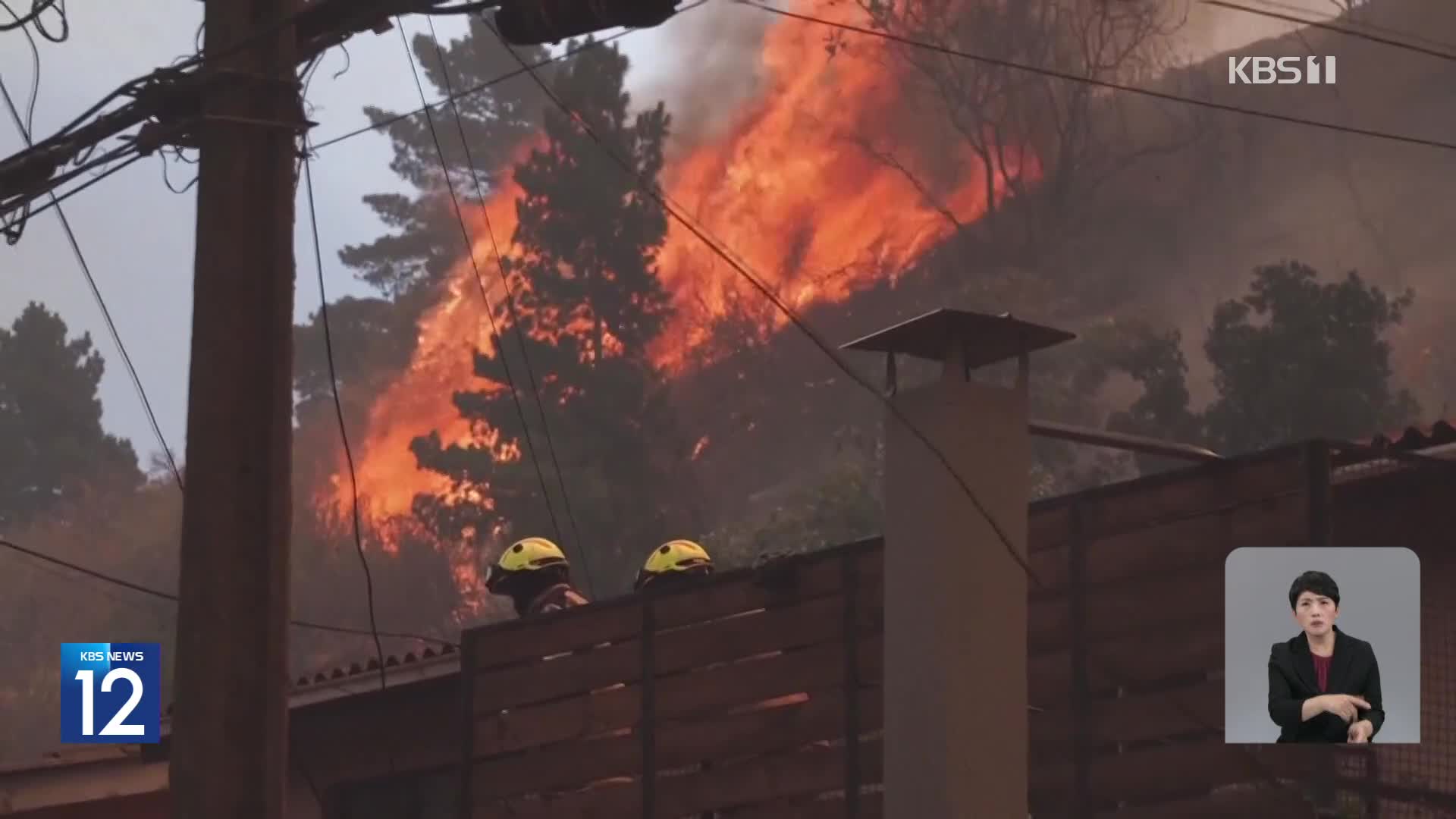 칠레 집어삼킨 산불에 인명피해 속출…사망자 99명