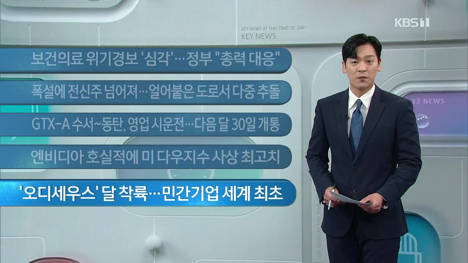 [이 시각 주요뉴스] 보건의료 위기경보 ‘심각’…정부 “총력 대응” 외