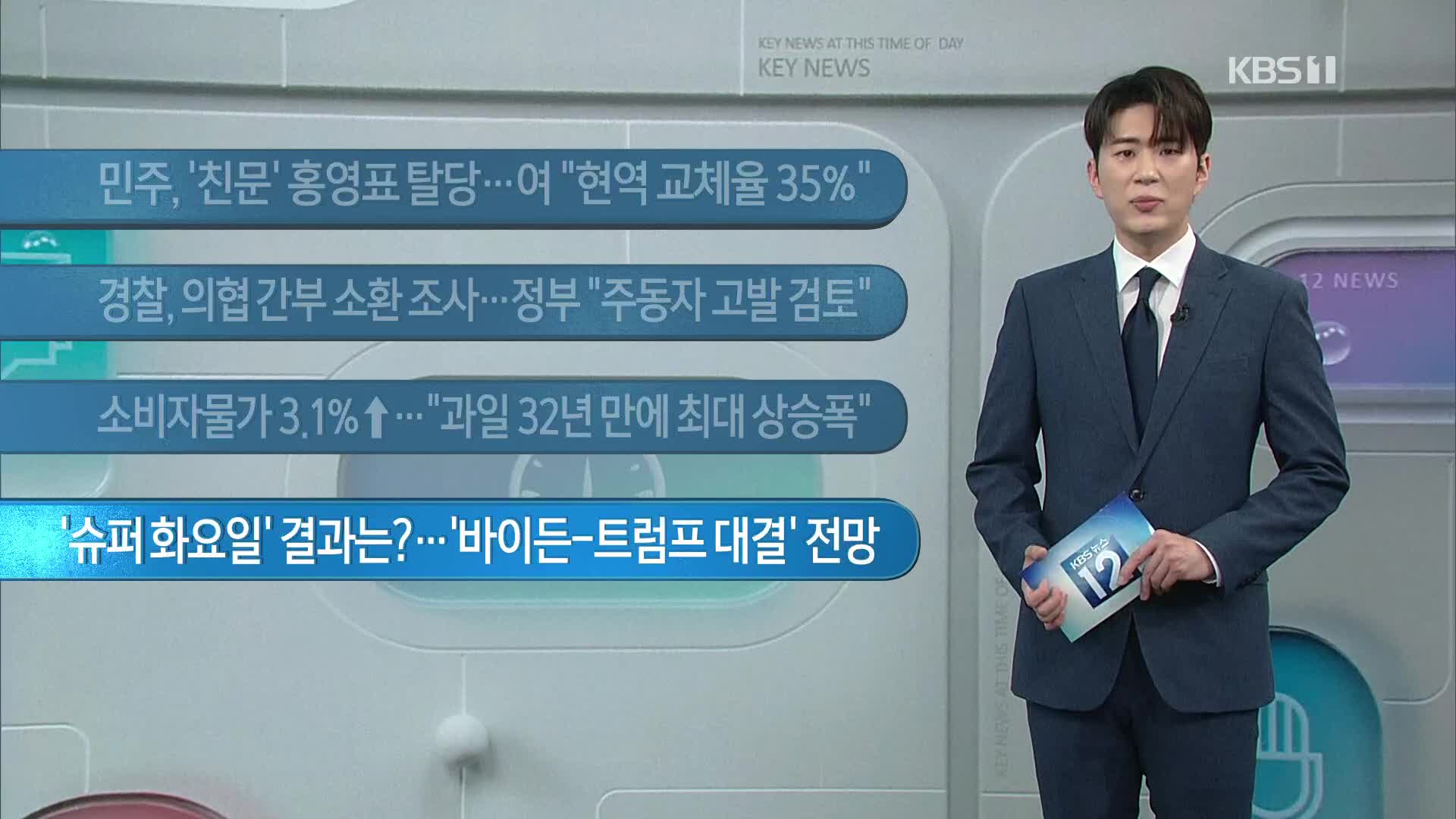 [이 시각 주요뉴스] 민주, ‘친문’ 홍영표 탈당…여 “현역 교체율 35%” 외