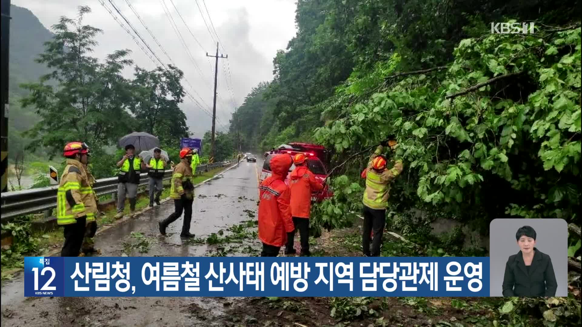 [기후는 말한다] 산림청, 여름철 산사태 예방 지역 담당관제 운영