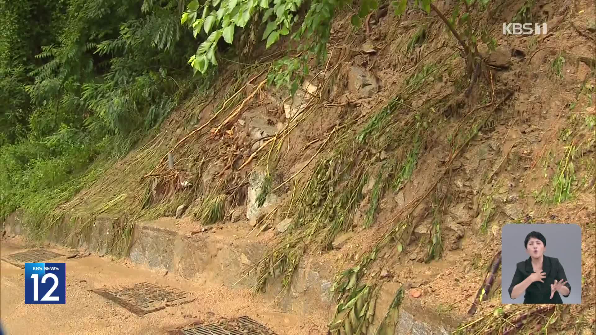 경북 또 150mm 비…밤사이 집중호우 상황