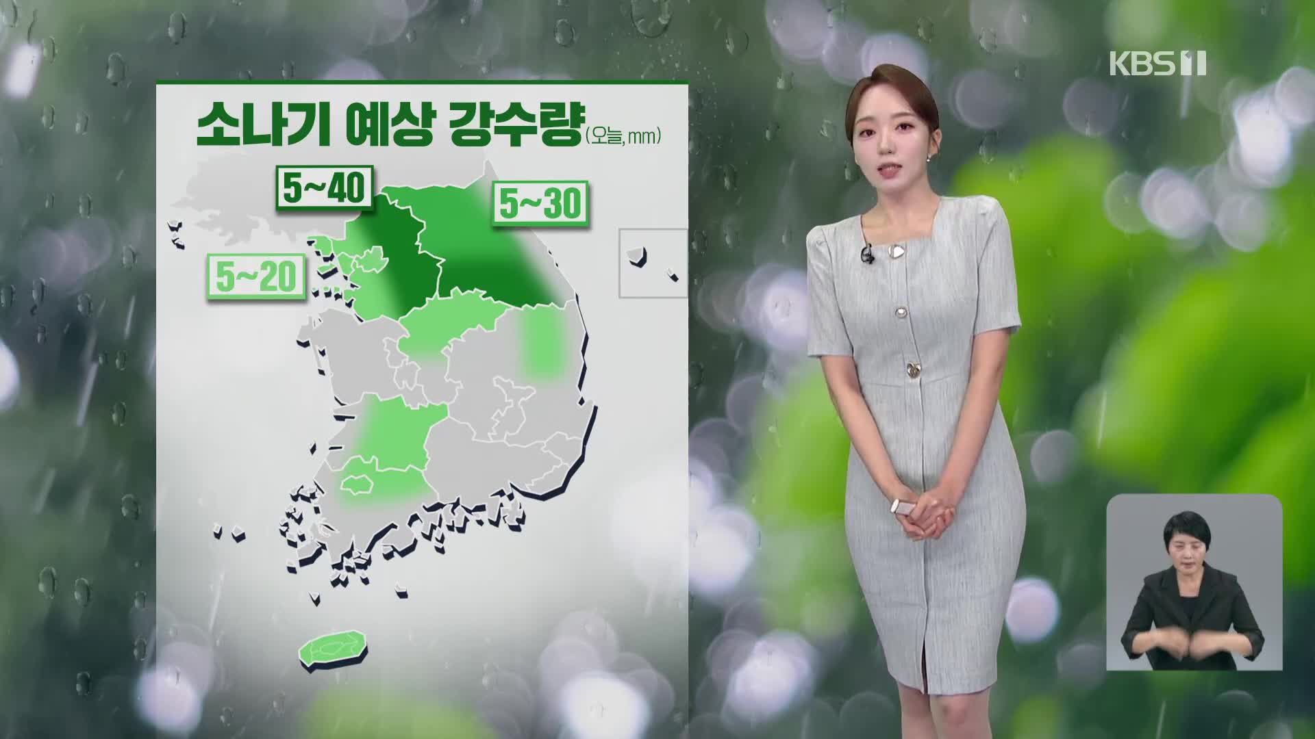 [오후날씨 꿀팁] 당분간 폭염·열대야 계속…중부·호남 소나기