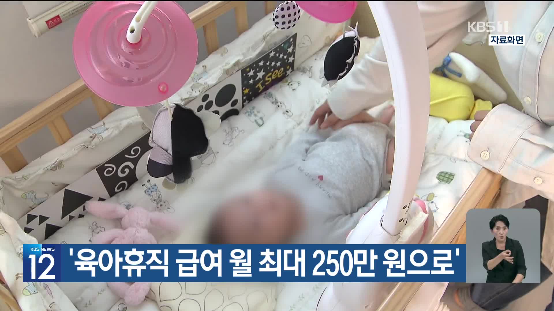 ‘육아휴직 급여 월 최대 250만 원으로’