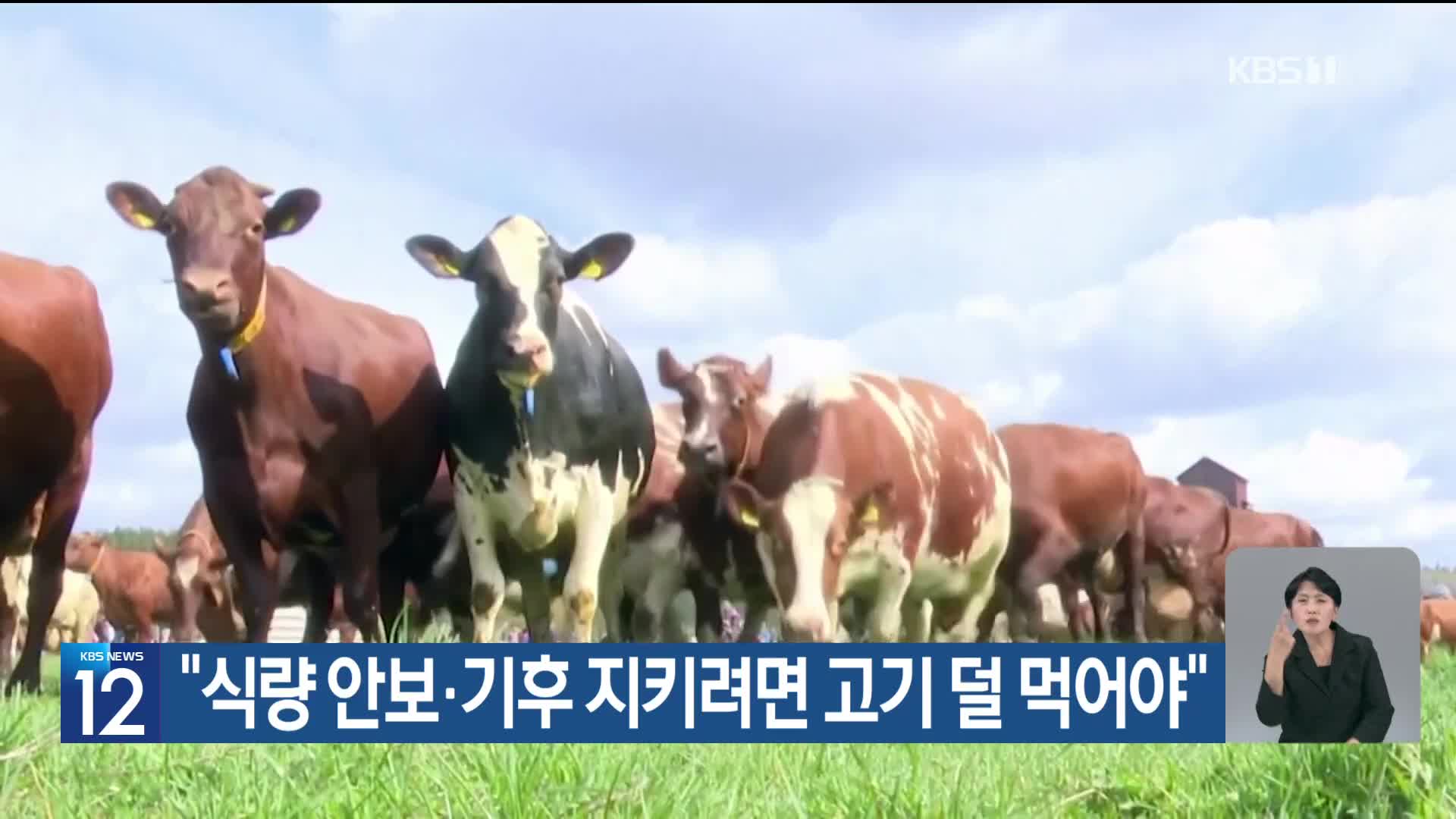 [기후는 말한다] “식량 안보·기후 지키려면 고기 덜 먹어야”