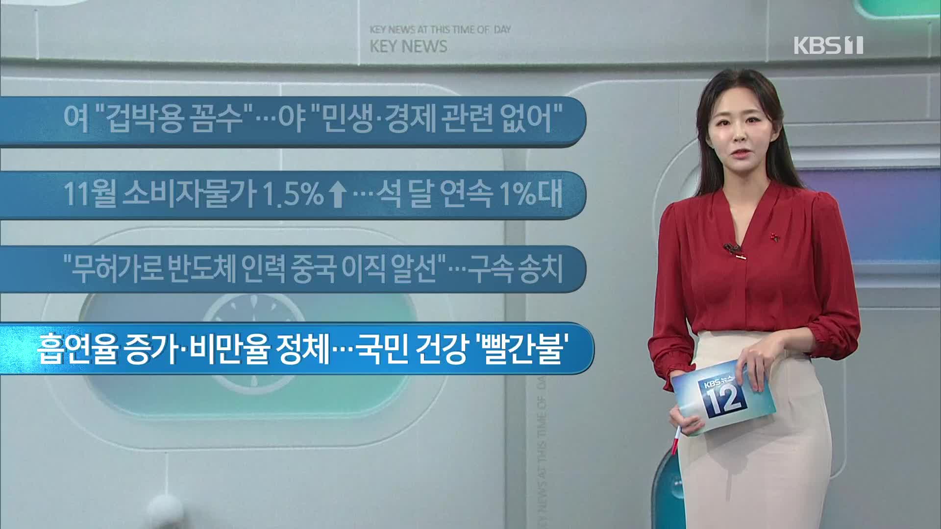 [이 시각 주요뉴스] 여 “겁박용 꼼수”…야 “민생·경제 관련 없어” 외