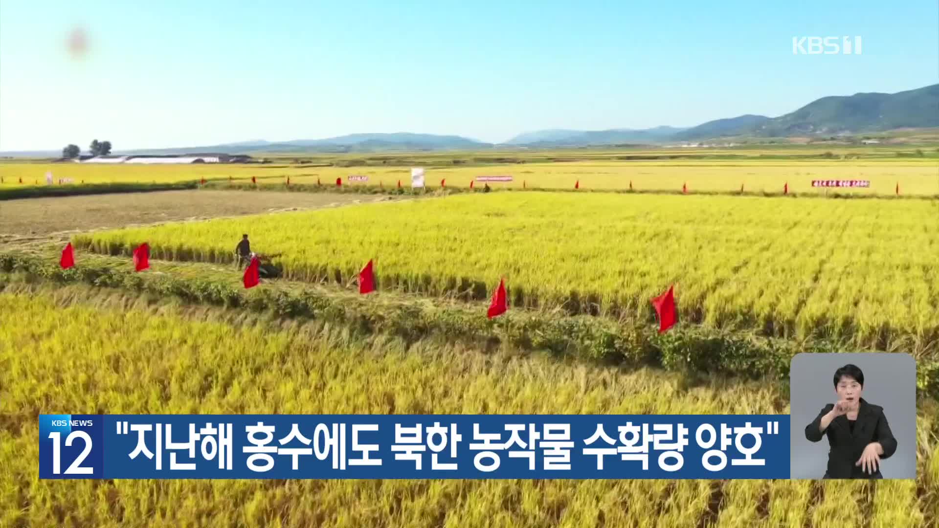 [기후는 말한다] “지난해 홍수에도 북한 농작물 수확량 양호”