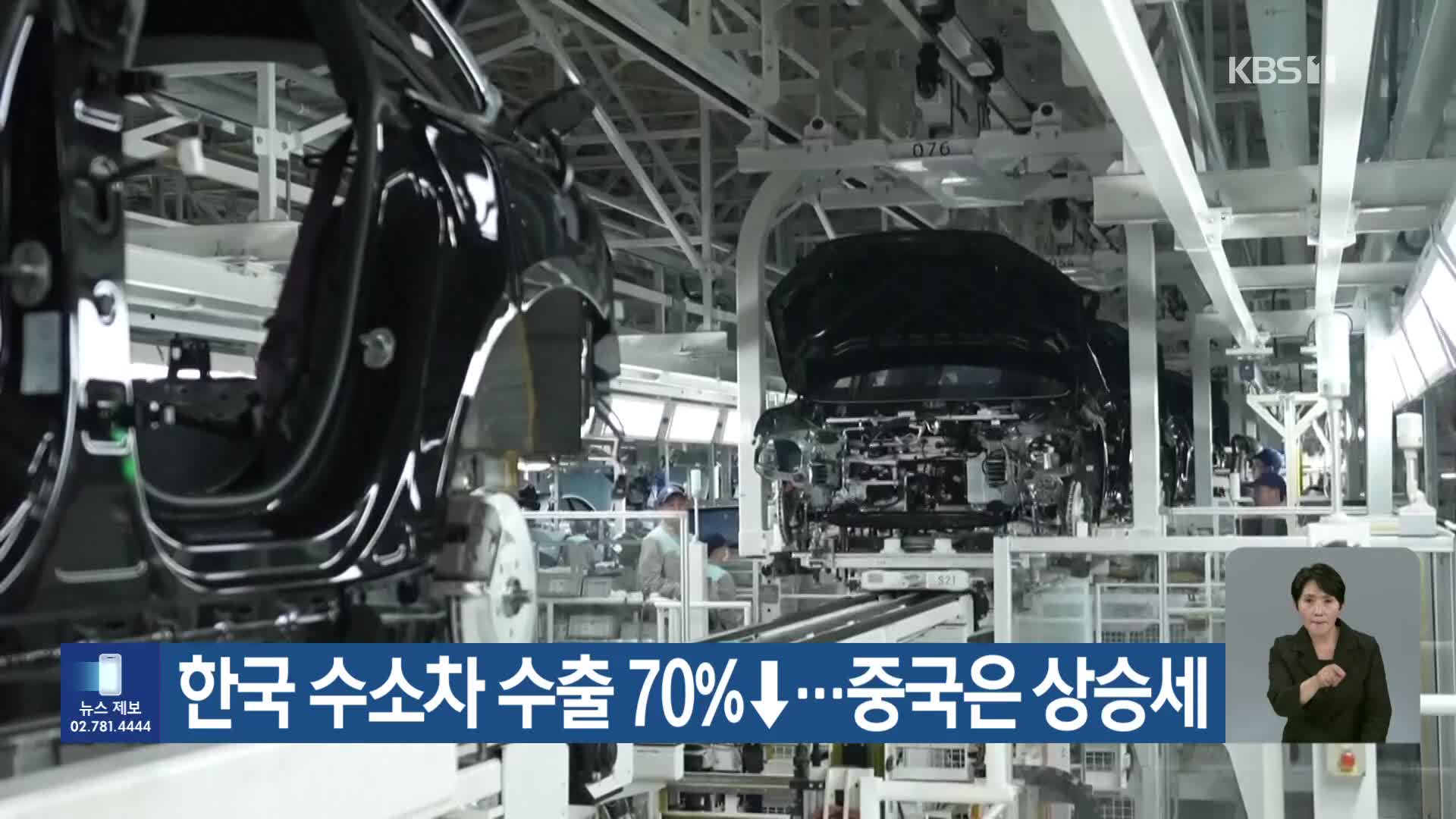 [기후는 말한다] 한국 수소차 수출 70%↓…중국은 상승세