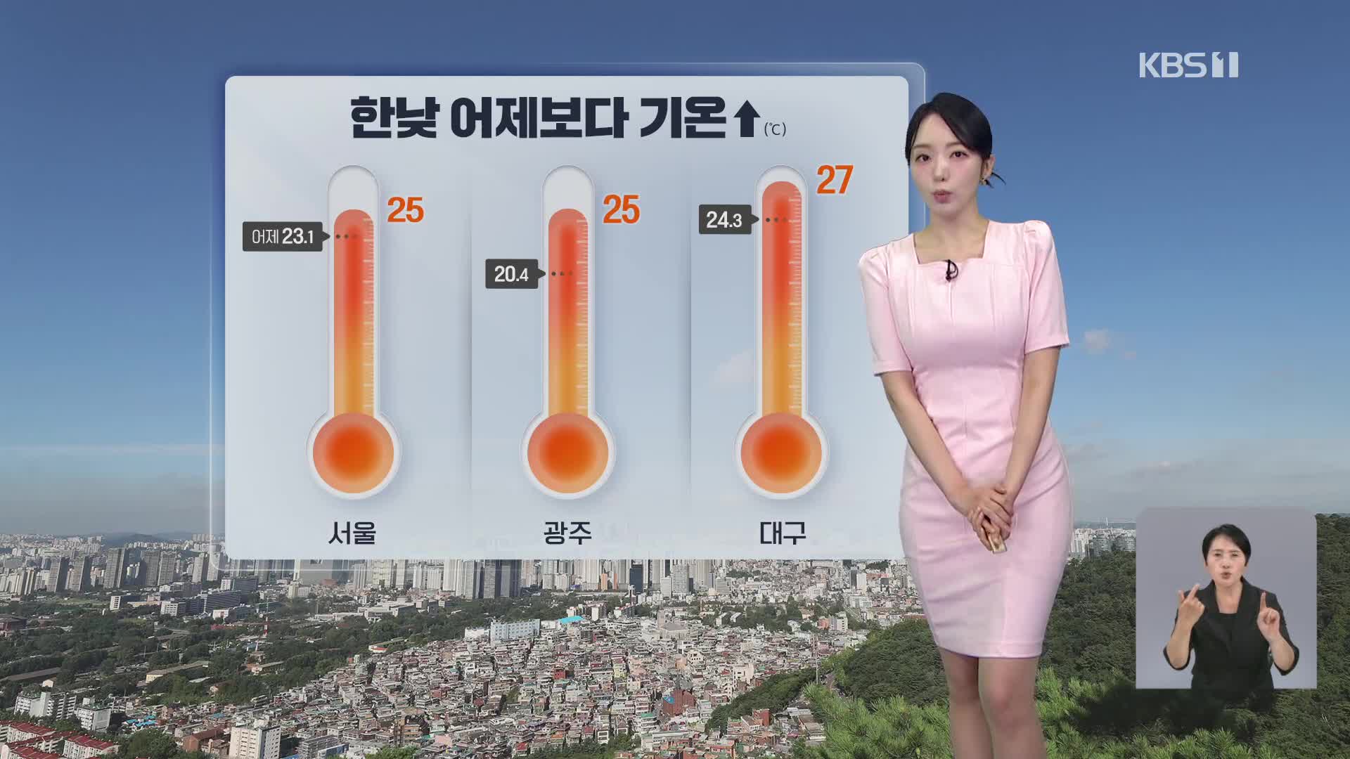[오후날씨 꿀팁] 대선일, 맑고 초여름 날씨…경기·강원 비 조금
