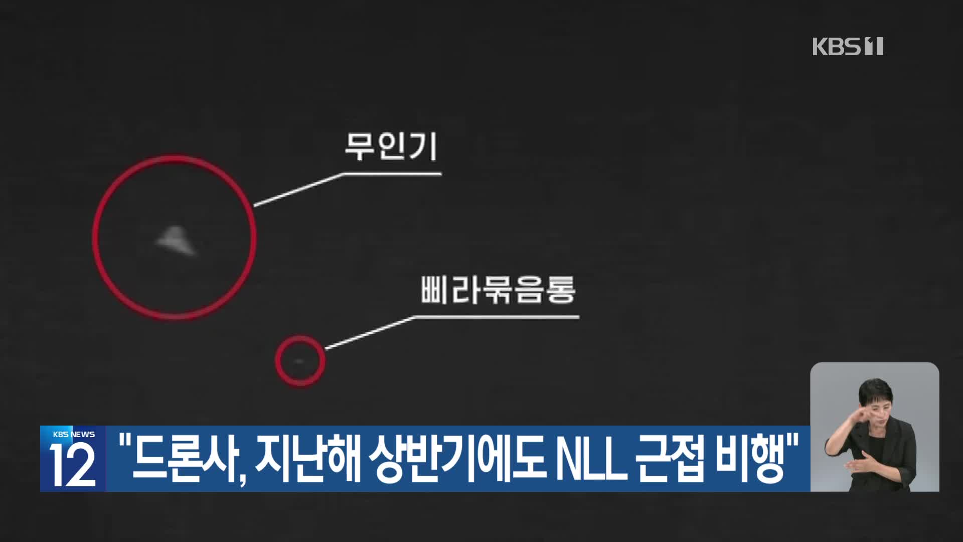 “드론사, 지난해 상반기에도 NLL 근접 비행”