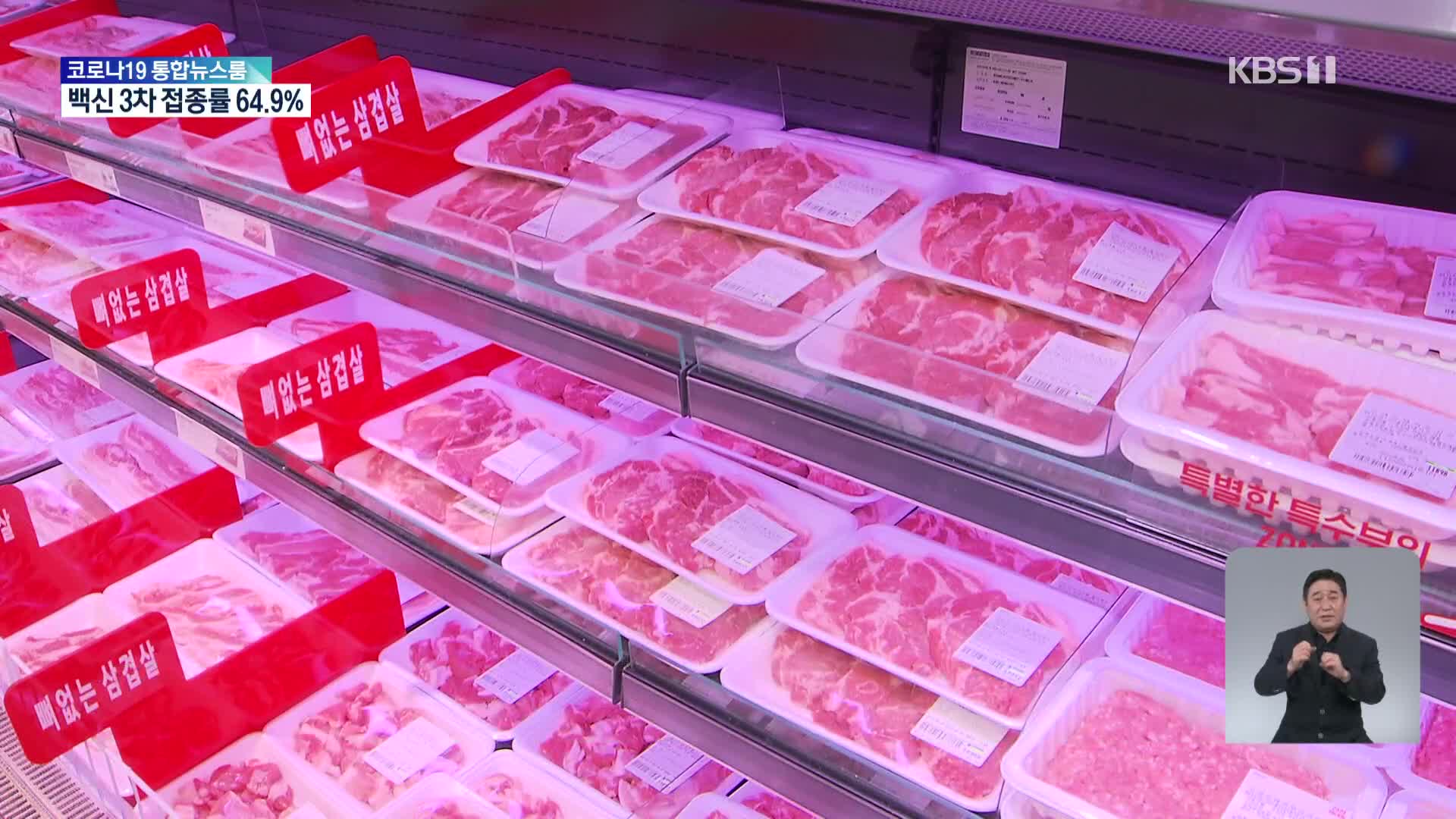 돼지고기값 최대 20% 인하…보유세 부담 낮춘다